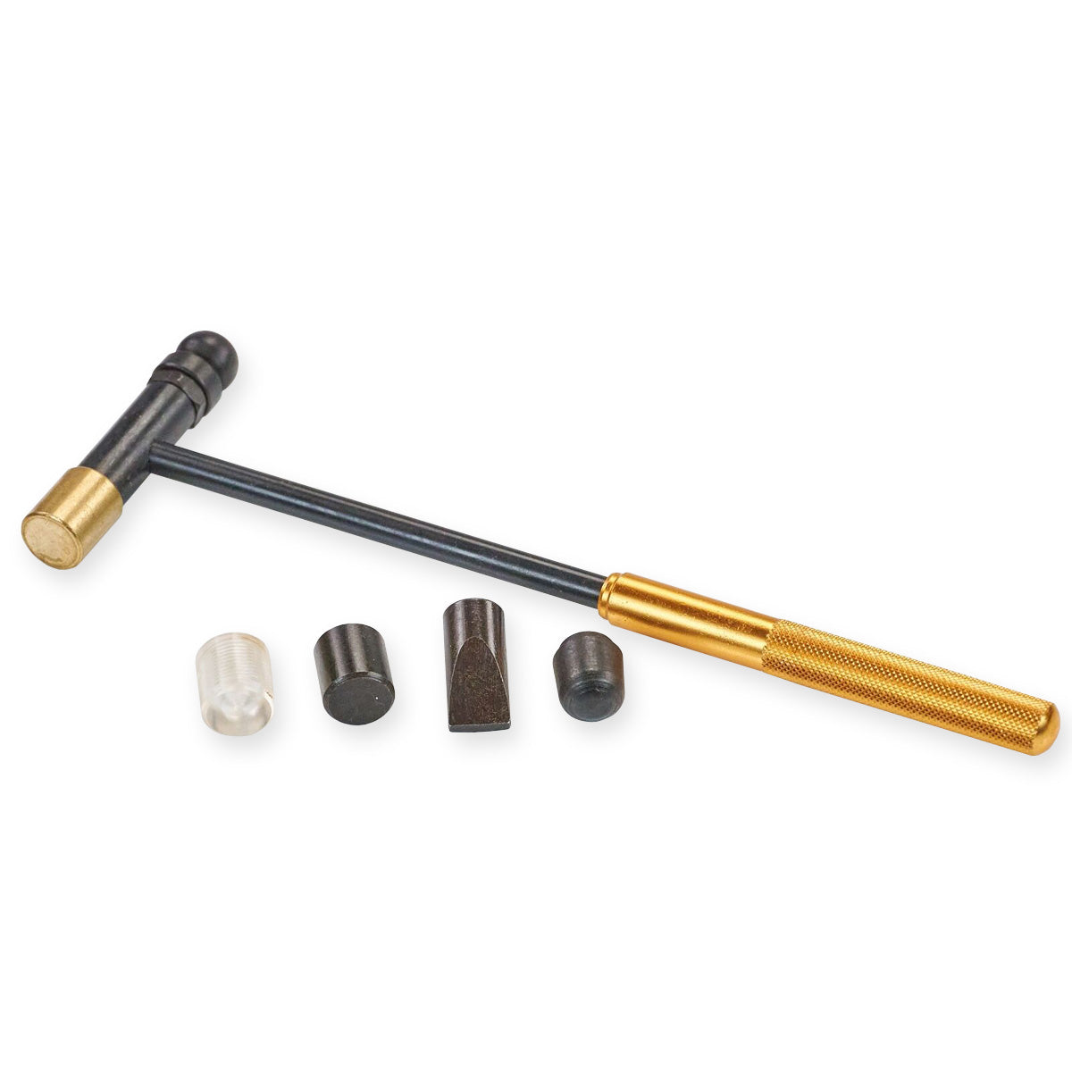 Jewellers Multi Purpose Hammer Set 6 CHANGEABLE HEAD Brass Nylon Steel Jewellery