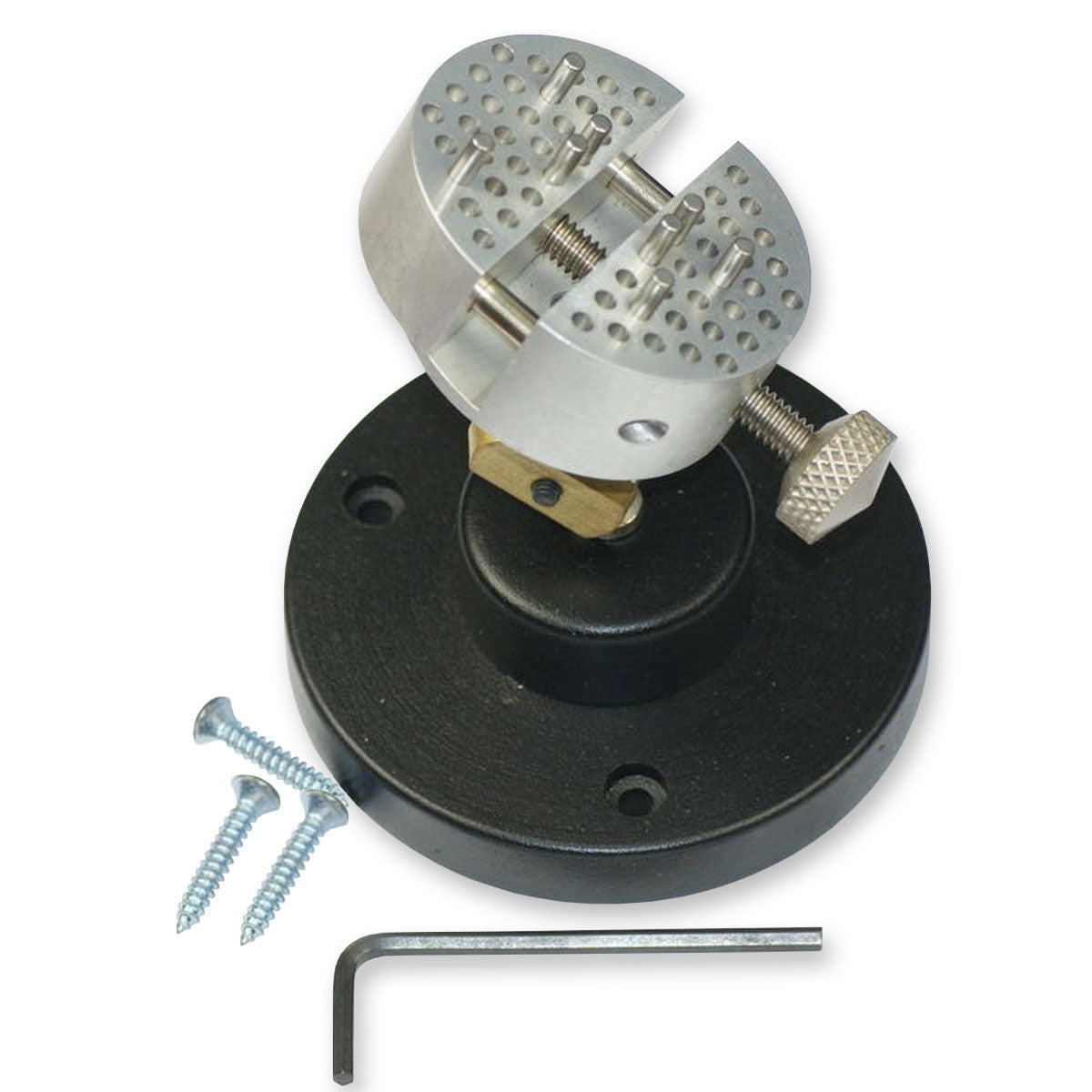 WORK HOLDER CLAMP & STEEL BASE TOOL VICE ENGRAVER PEG CLAMP JEWELLER JEWELLERY