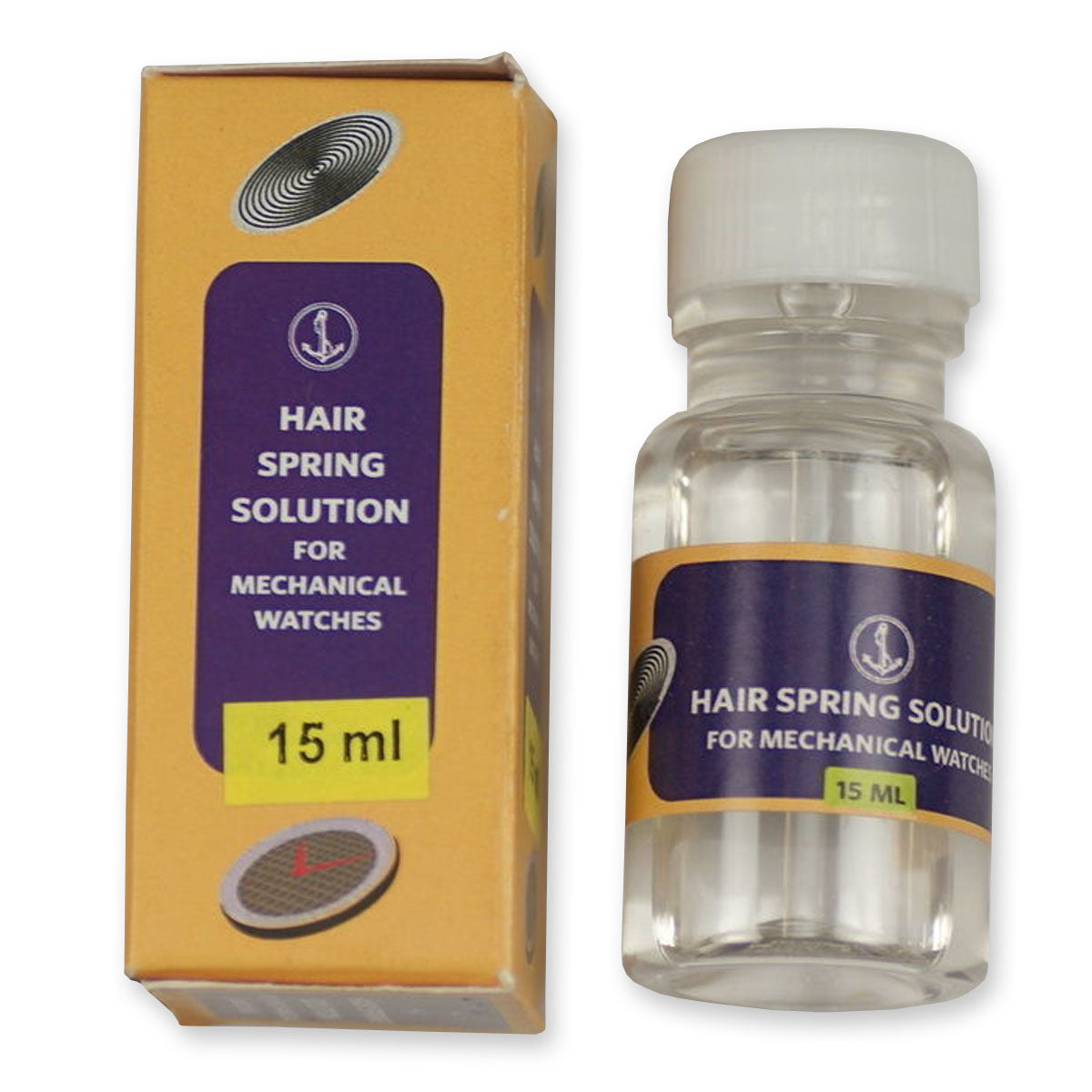 Hairspring cleaning solution watchmakers watch or pocketwatch repairs 20ml clean