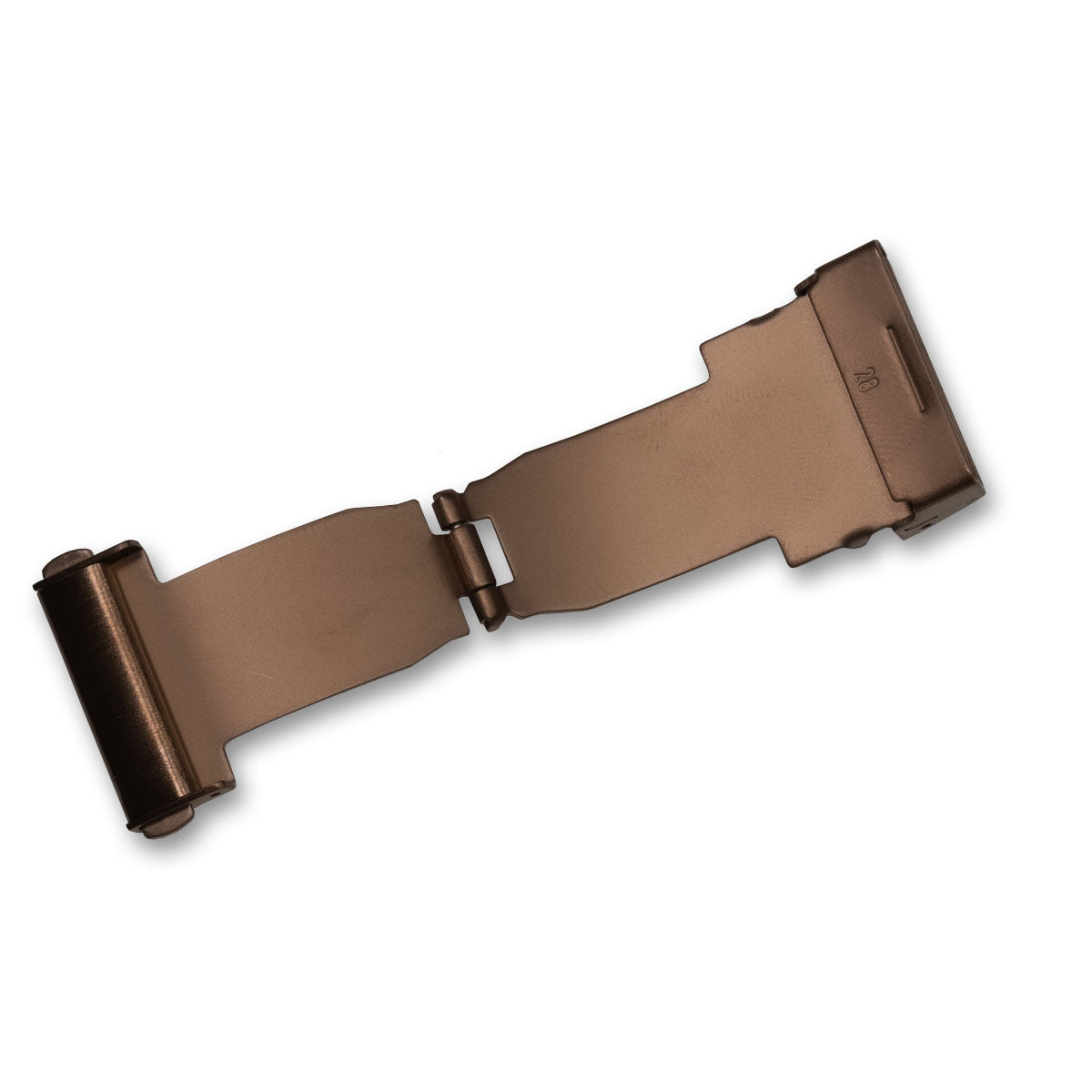 Bronze Colour Watch Strap Buckle Clasp Deployment 18mm 20mm 22mm Steel Band New