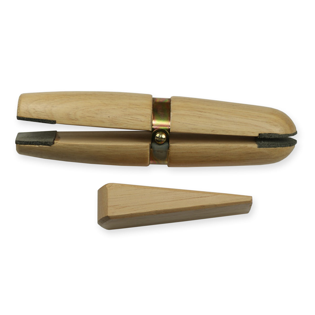 WOODEN RING CLAMP & WEDGE JEWELLERS POLISHING REPAIRING REPAIRS TOOL VICE NEW