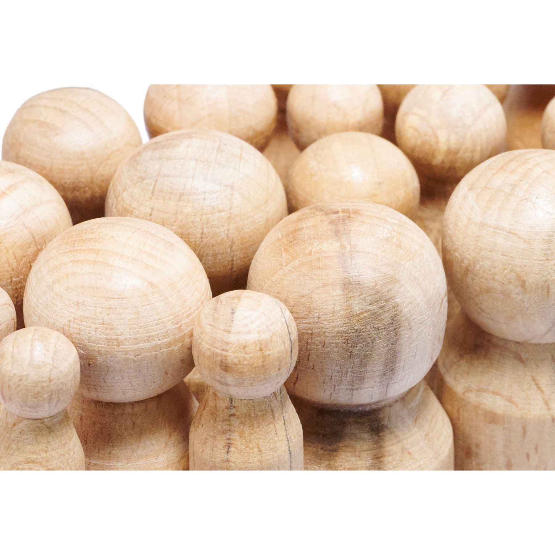 Wood doming dapping punches set x24 wooden forming tool shaping jeweller 11-24mm