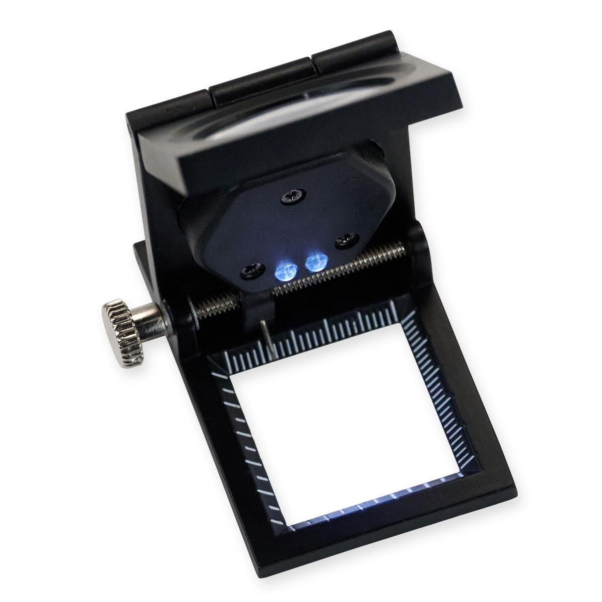 PREMIUM 10x LED Magnification Table Loupe Eyeglass Jewellers Magnifying Glass