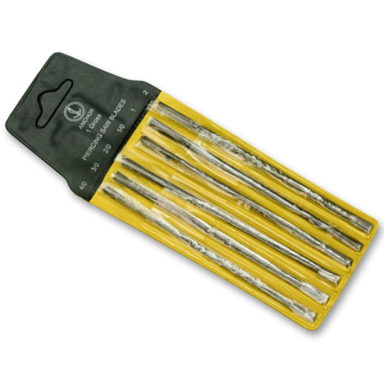 144 pieces Saw Piercing Blades ALL GRADES hand saws set watchmakers