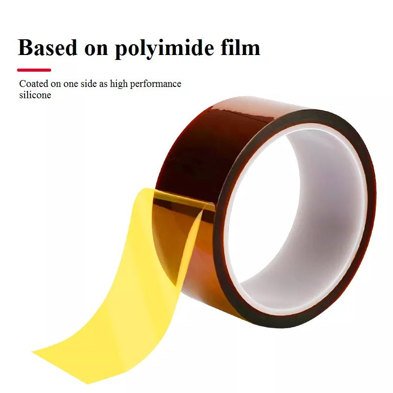 Kapton Polyimide Tape Heat Resistant Adhesive Insulation Watch Polishing Film
