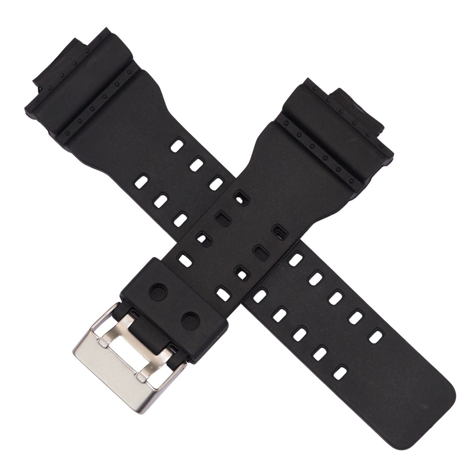 Casio G Shock replacement watch strap GA100 & GA200 16mm lugs 30mm shoulder NEW