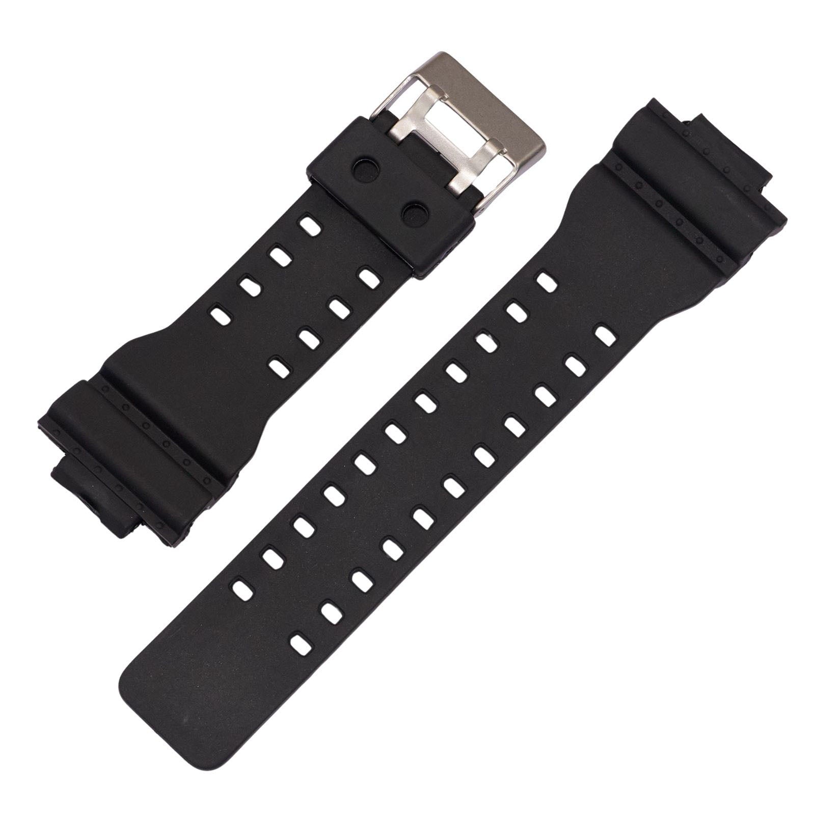 Casio G Shock replacement watch strap GA100 & GA200 16mm lugs 30mm shoulder NEW