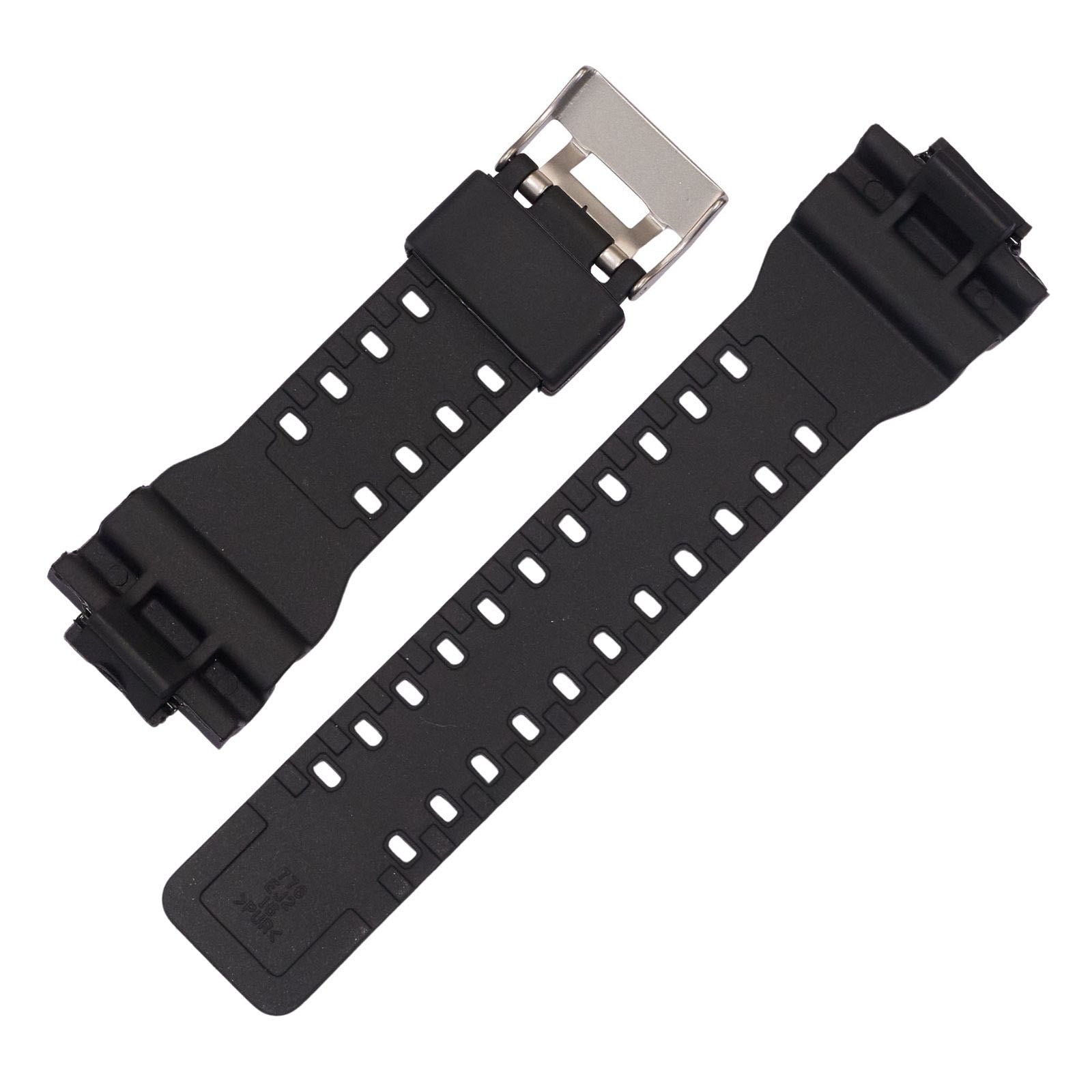 Casio G Shock replacement watch strap GA100 & GA200 16mm lugs 30mm shoulder NEW