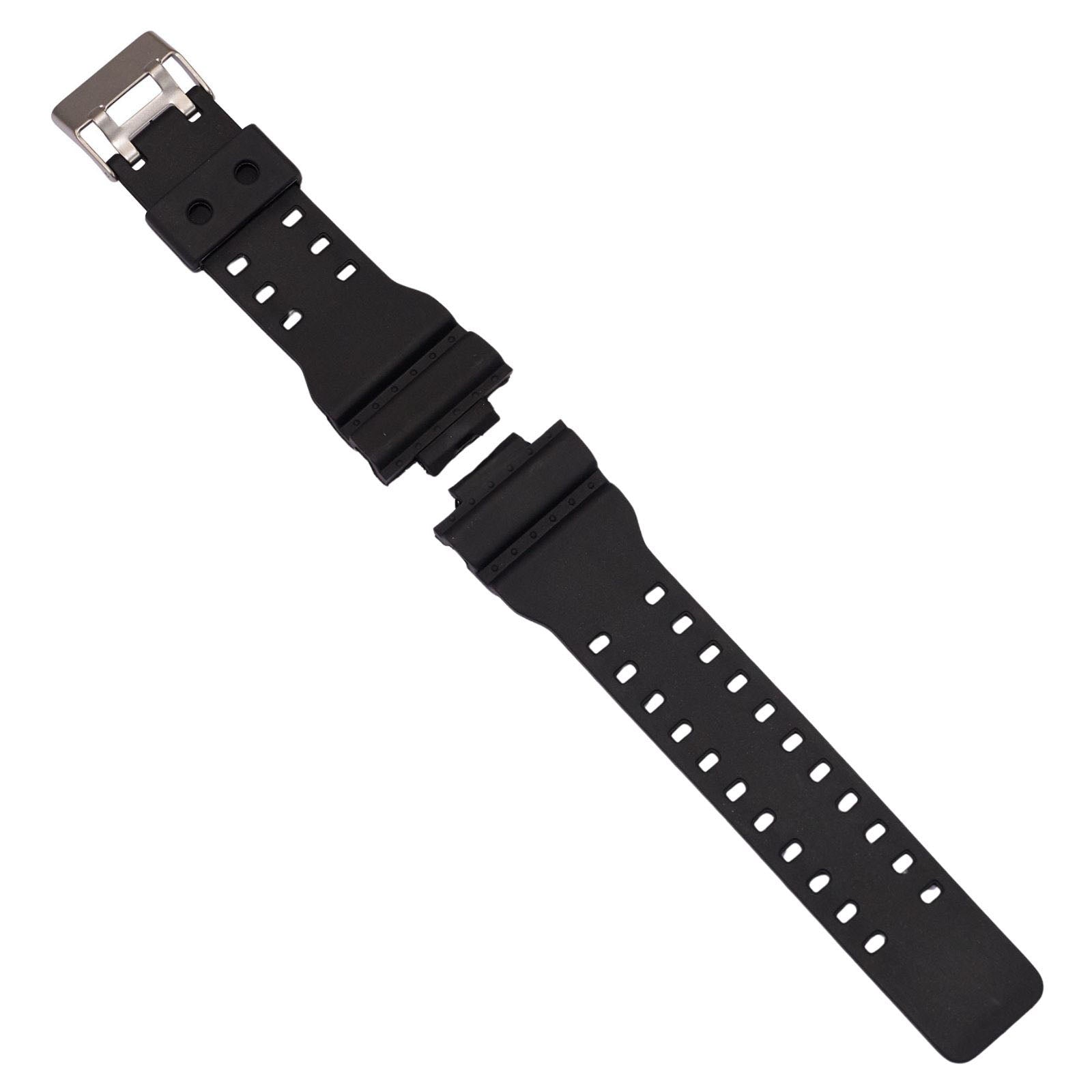 Casio G Shock replacement watch strap GA100 & GA200 16mm lugs 30mm shoulder NEW