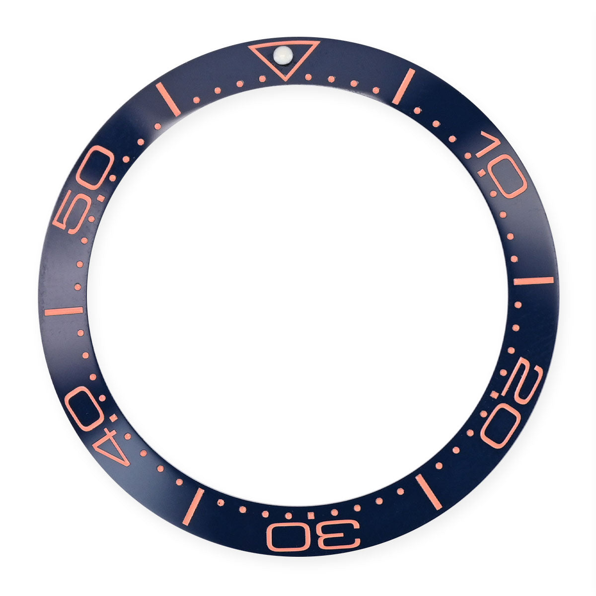 Watch Blue Rose Ceramic Insert Ring Adhesive Fitting 38mm For Seamaster + Parts