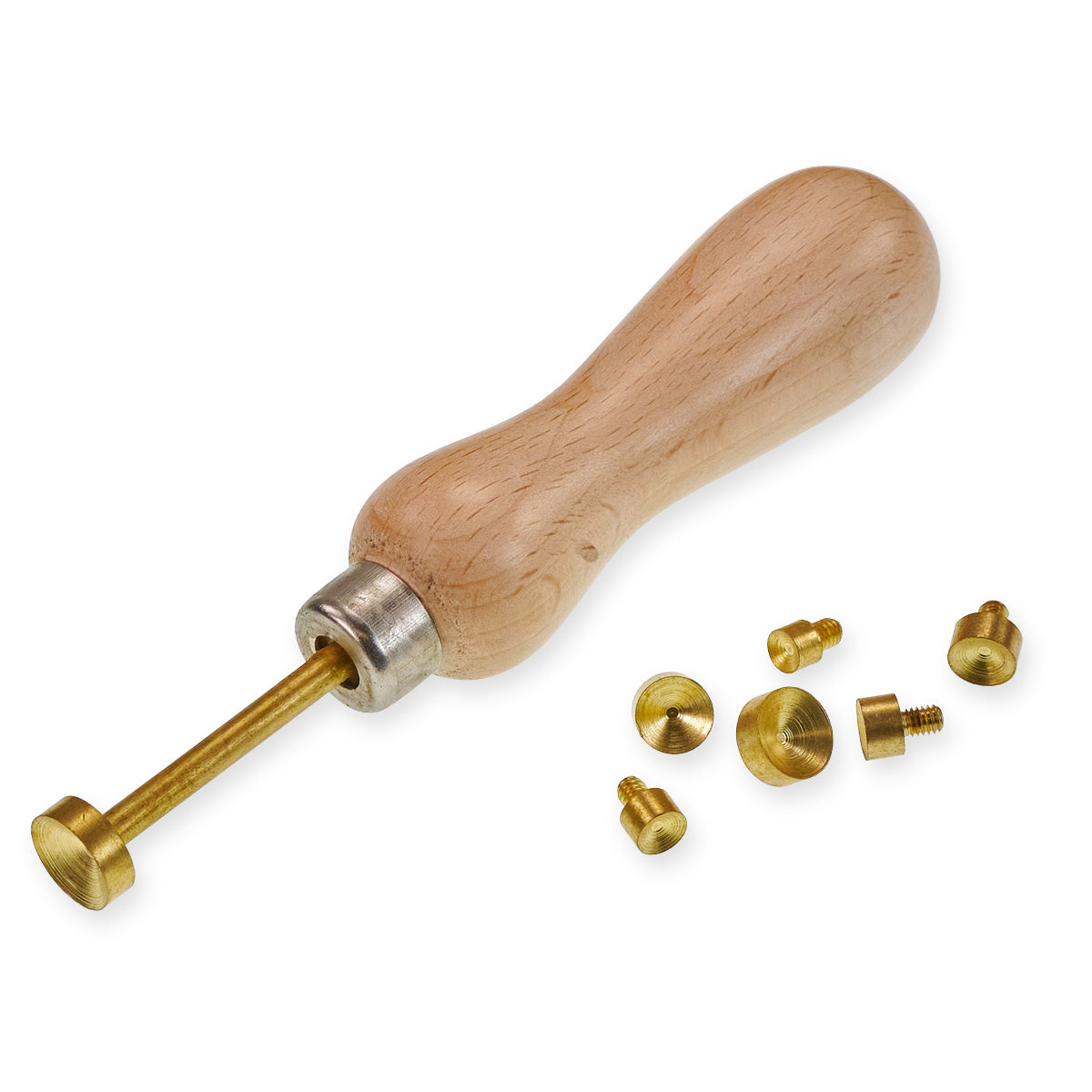 Jewellers Bezel & Prong Pusher 8 Piece Stone Setting Tool Jewellery Craft 7 Head