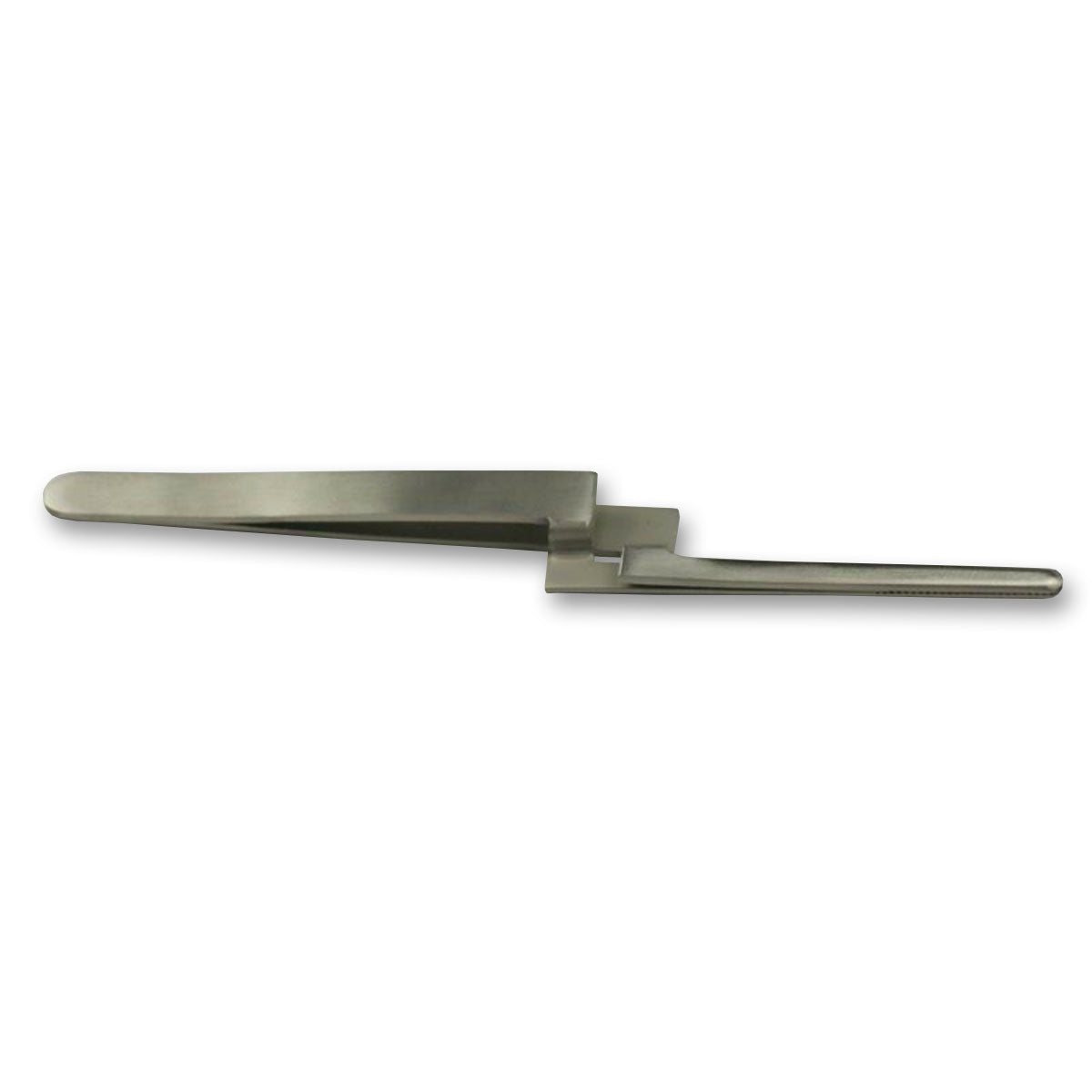 Cross lock closed tweezers serrated squeeze to open steel QUALITY reverse locks