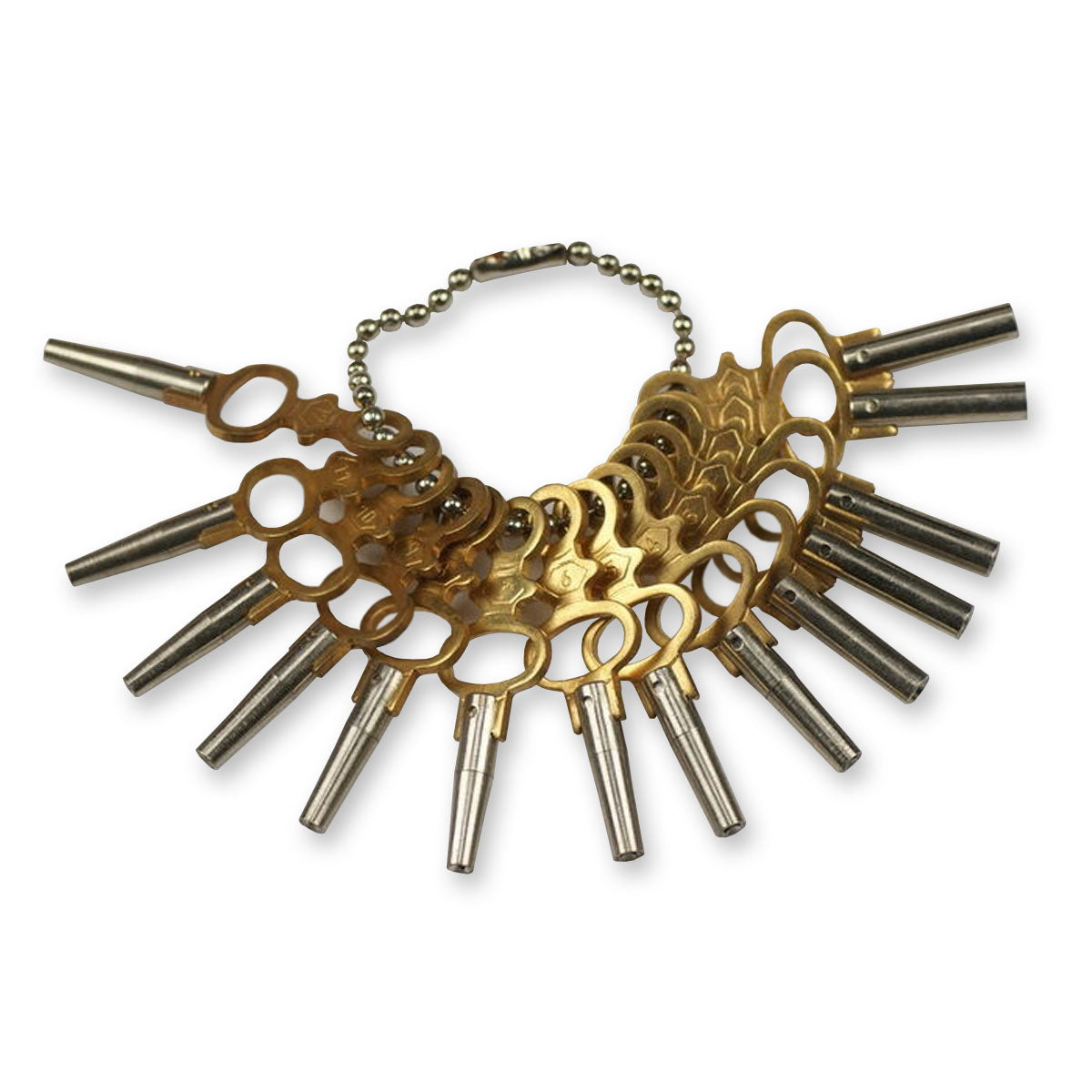 Set 14 Pocket watch WINDING KEYS wind all vintage old pocketwatch repairs new