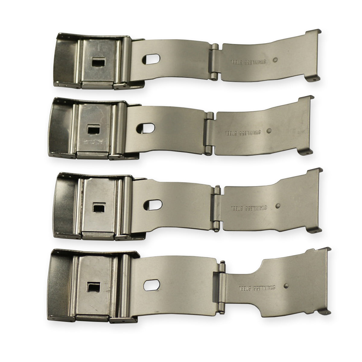 Watch strap deployment buckle Clasp Push Button Steel Fit strap band bracelet