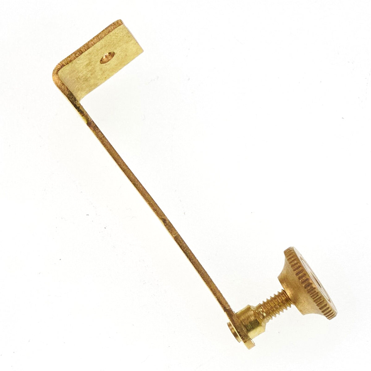 New Brass French Clock Bell Holder Stand & Nut Clockmakers Fitting Repair Parts