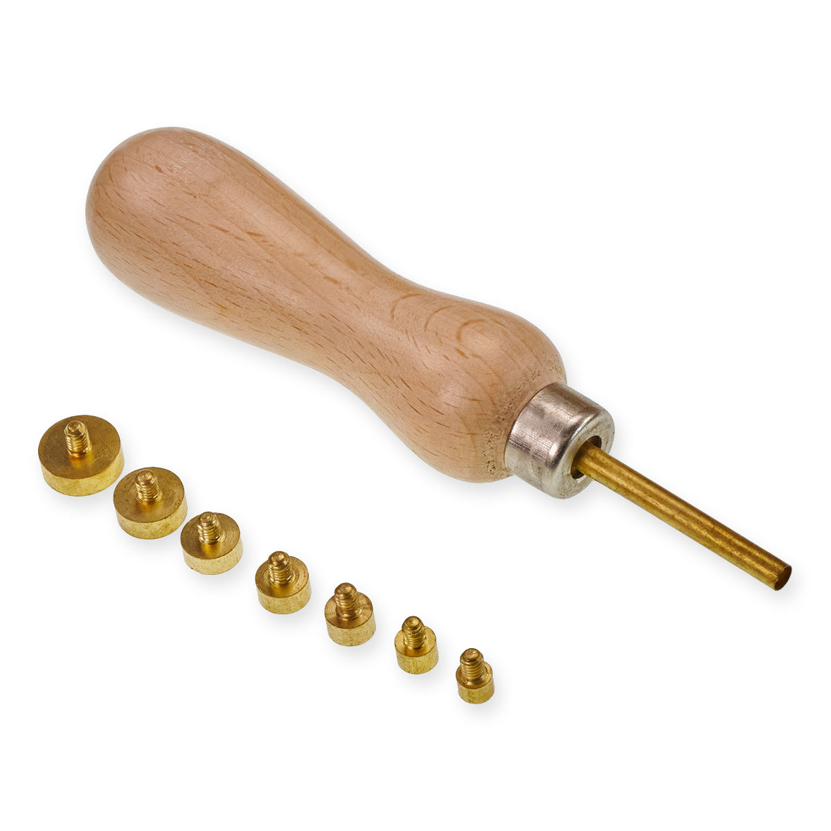 Jewellers Bezel & Prong Pusher 8 Piece Stone Setting Tool Jewellery Craft 7 Head