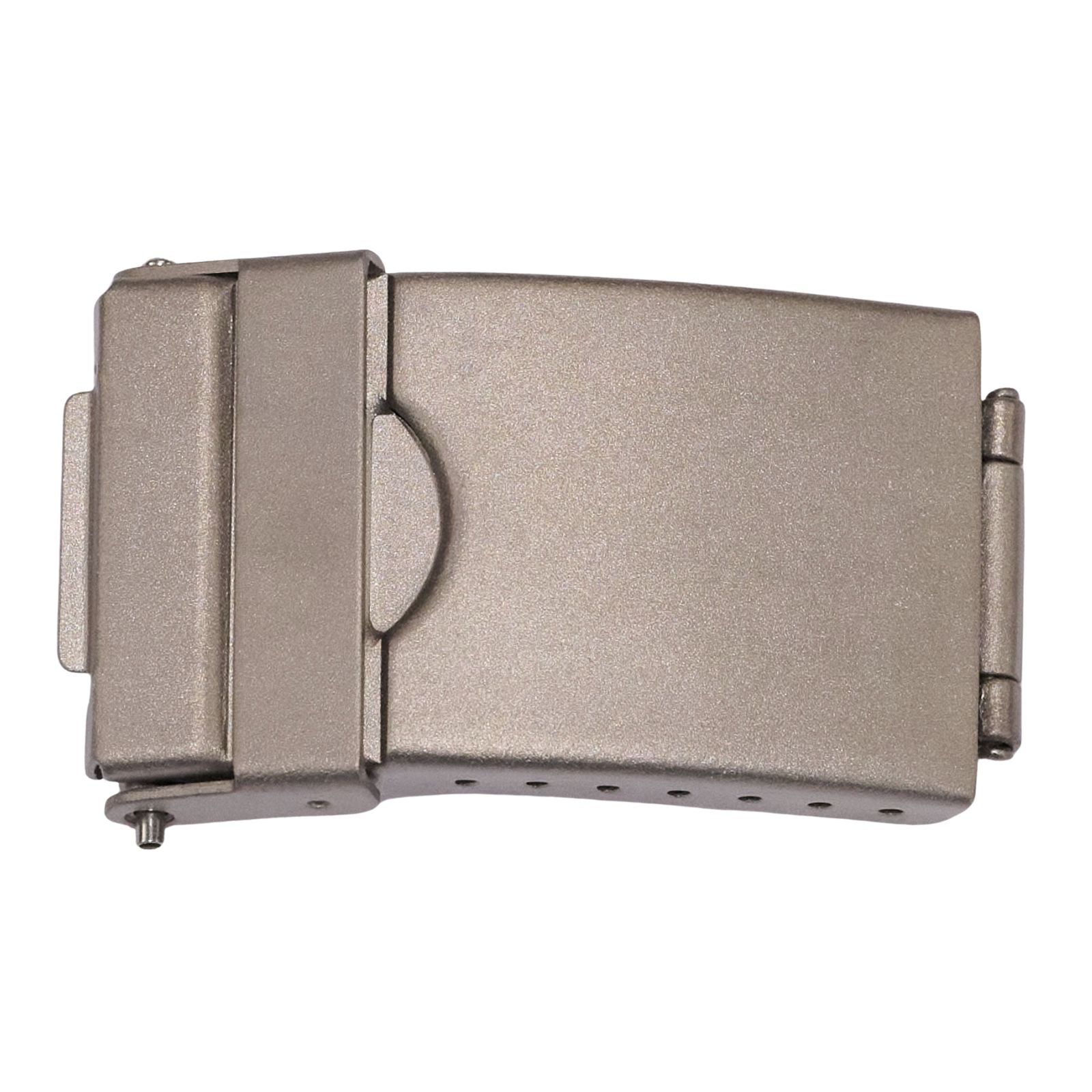 Mens Titanium Buckle Safety Clasp Metal Band 16mm 18mm 20mm Strap Bracelet New