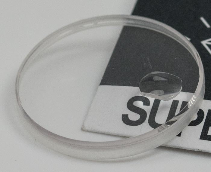 Watch Glass Sapphire Crystal  Datejust ladies ROLEX cyclops 25-206c 21.3mm part