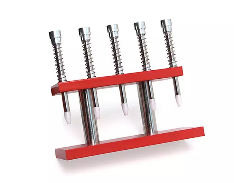 5 Size Heads Desktop Watch Hand Presser Setting Fitting Set Watchmakers Pressing