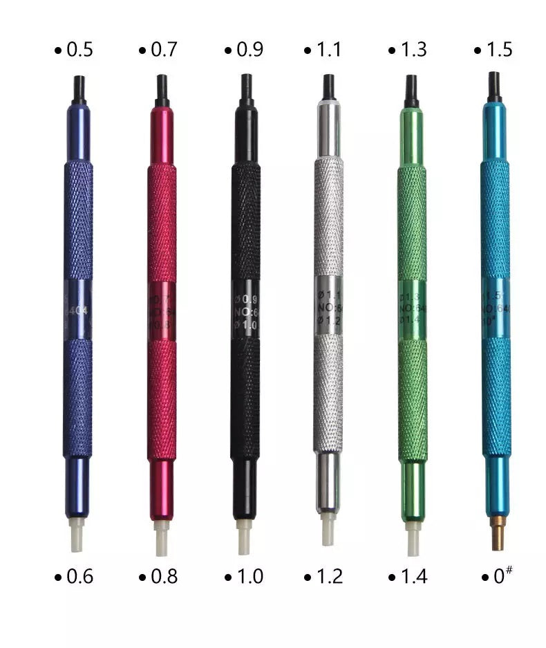 Quality Watch Hands Fitting Tool 12 Size Setting Press Presser Setter hand