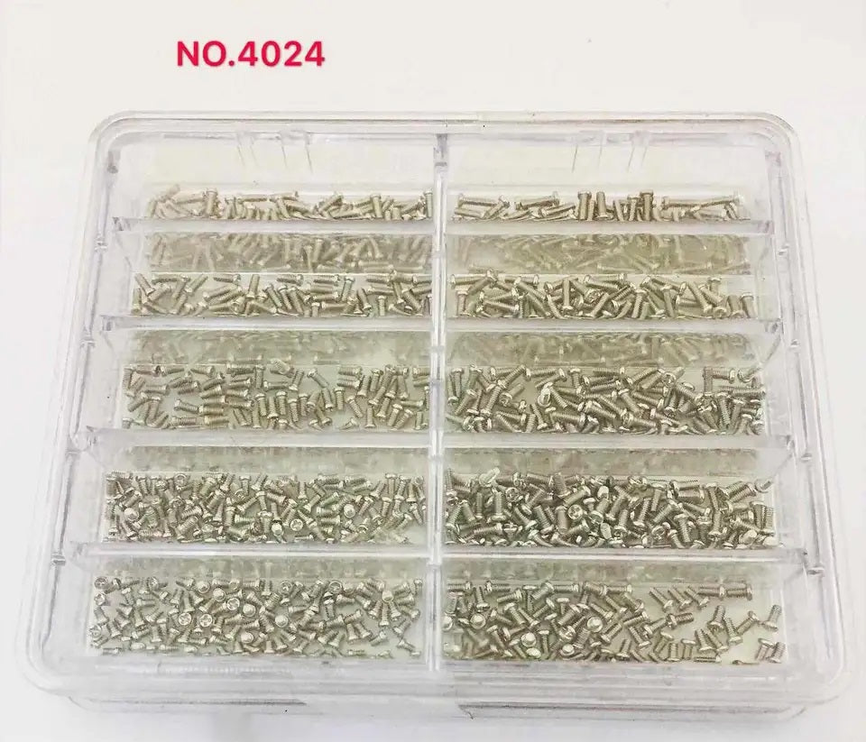 500x Watch Phillips Small Screws Watch Repair Back Cover Case Movement Parts New