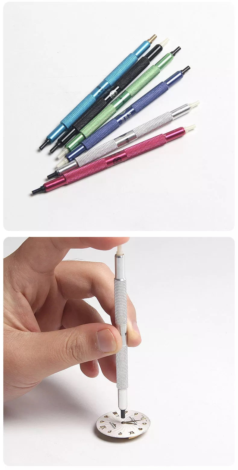 Quality Watch Hands Fitting Tool 12 Size Setting Press Presser Setter hand