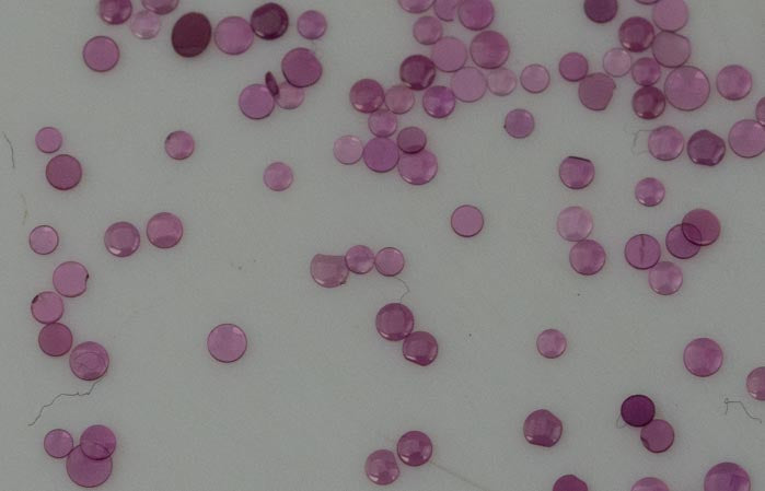 100x Top cap jewels for watch new old stock repair watchmakers parts watches