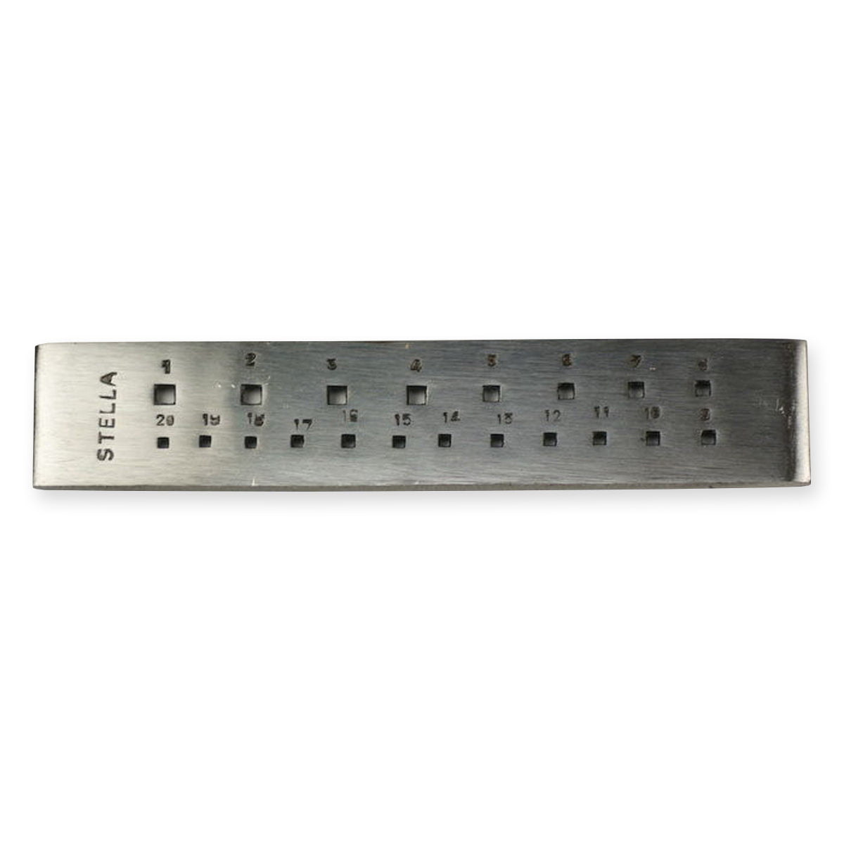 NEW jewellers drawplate square 20 holes draw plate jewellery making crafts wire