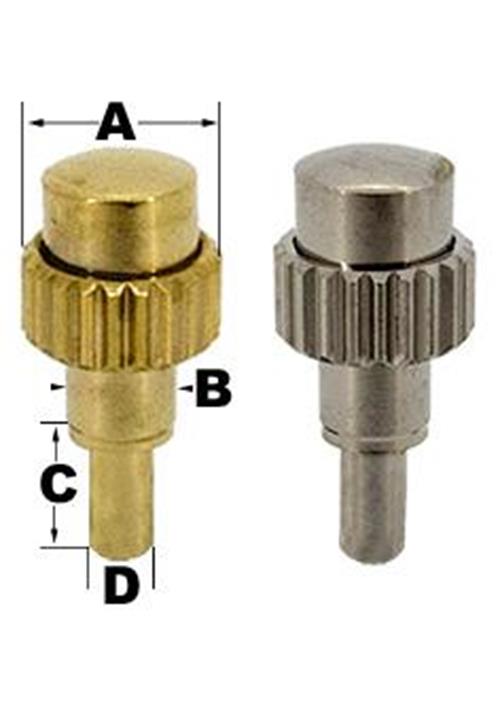 Daytona Screw Pusher Crown For Rolex Steel Or Gold Plated 9 Sizes Models Spares