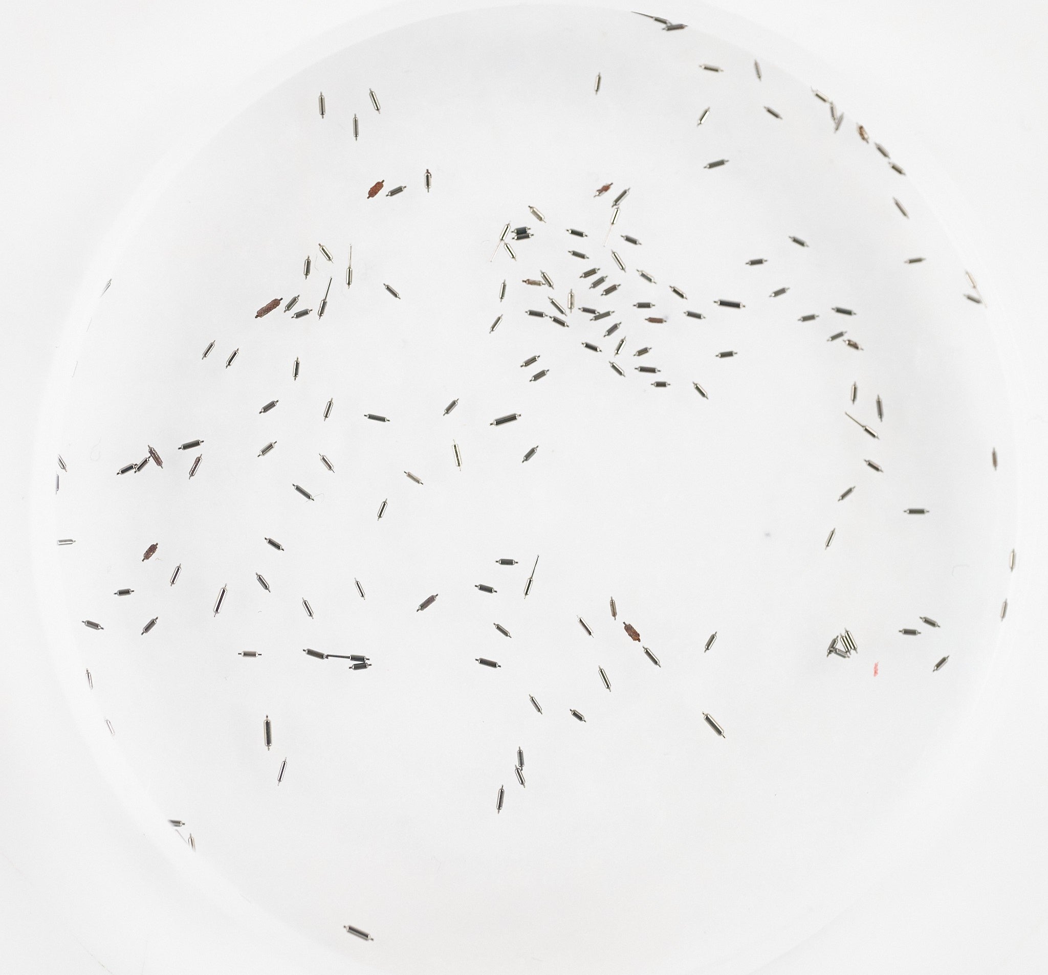 100x Lever Staff Pins For Pallet Forks Watch Repair Watchmaker Parts New Mixed