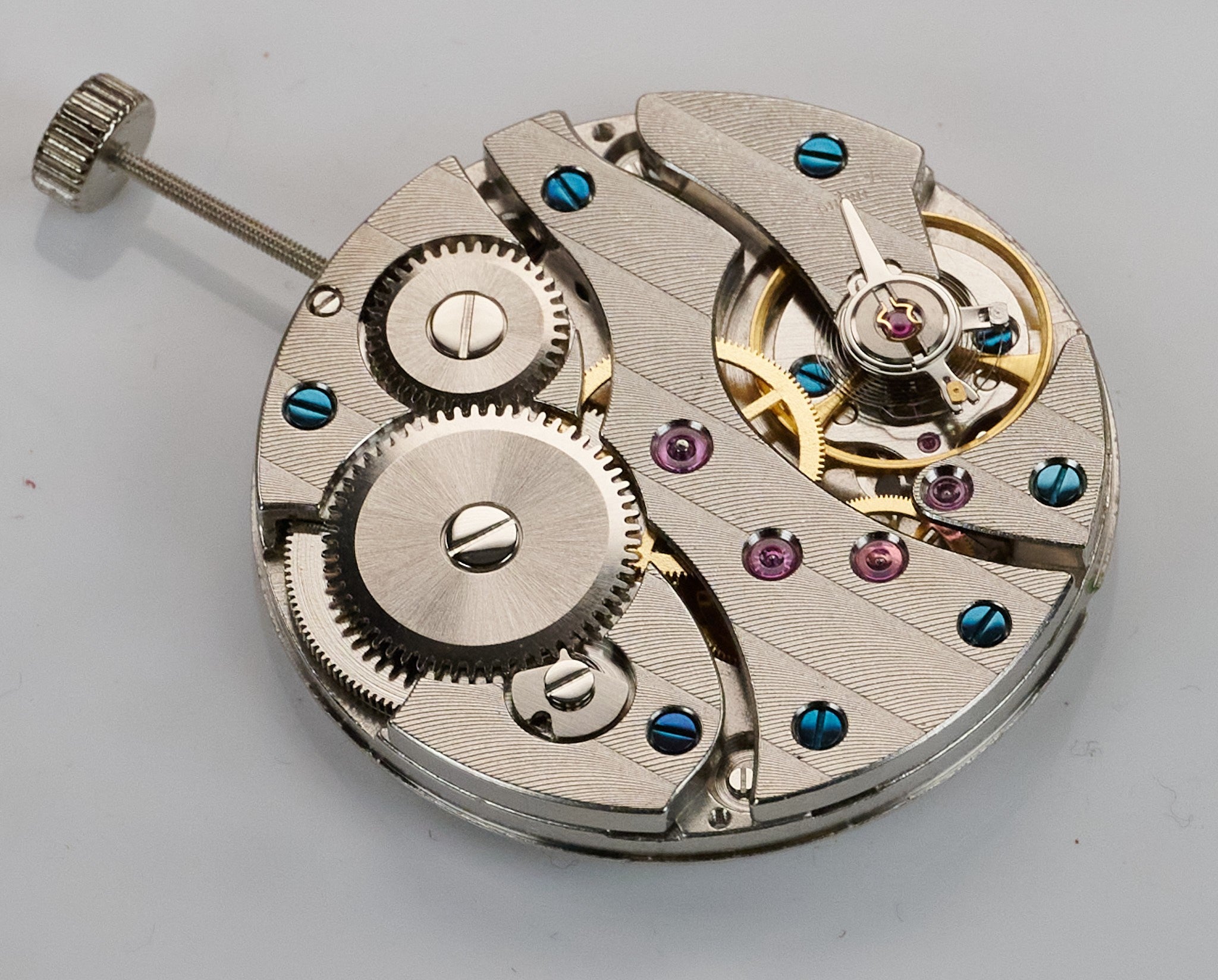 ST3600 Watch Movement 6497 Replacement 17 Jewels Parnis Mechanical Hand Winding