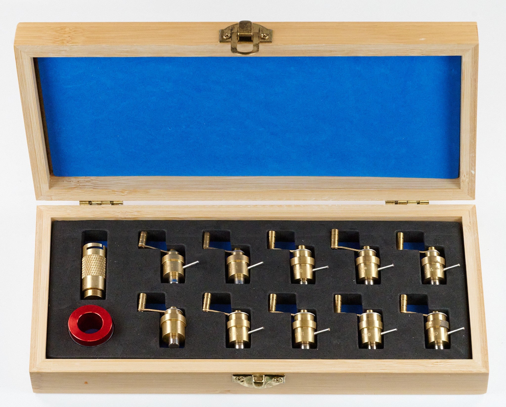 Brass Watch Mainspring Winder Set Spring Winding Barrel Tool Movement Let Down