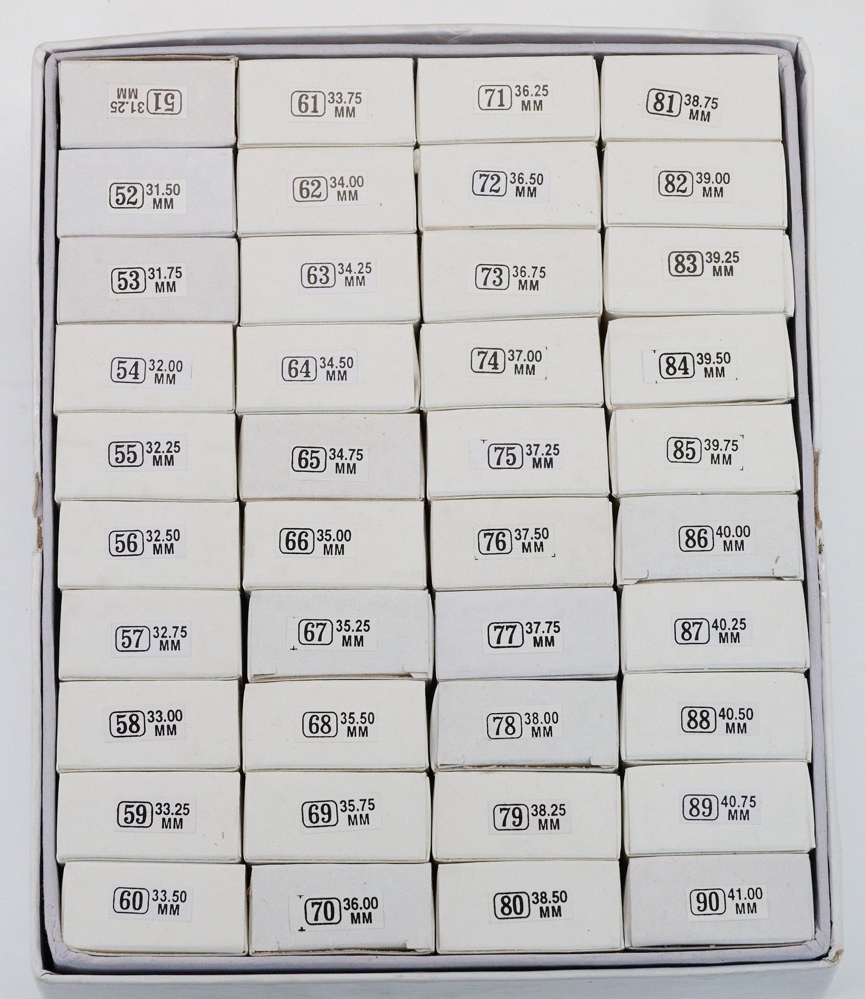 400x Flat Mineral Crystals Glass 31-41mm Large Watch Pocketwatch Replacement Set