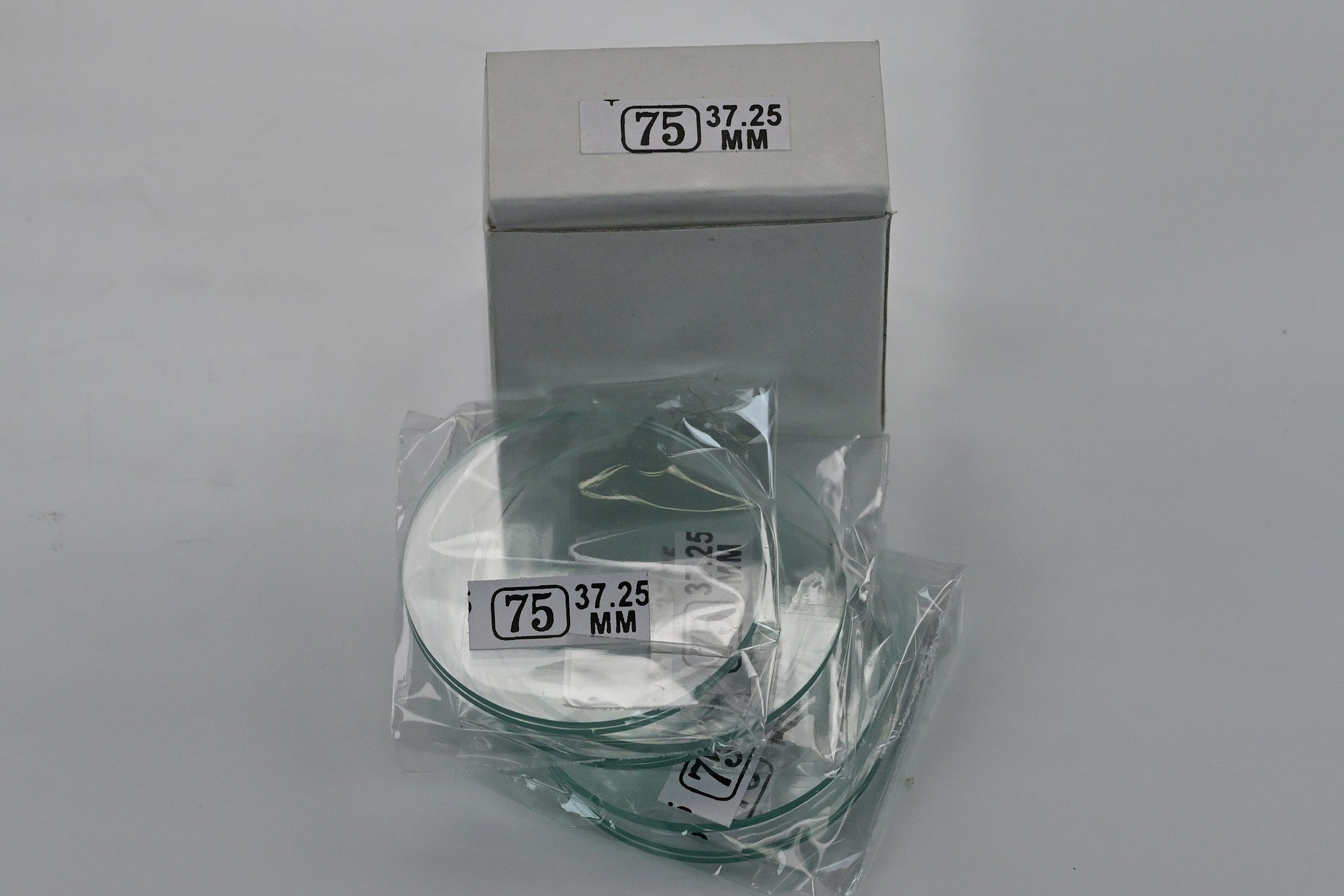 400x Flat Mineral Crystals Glass 31-41mm Large Watch Pocketwatch Replacement Set