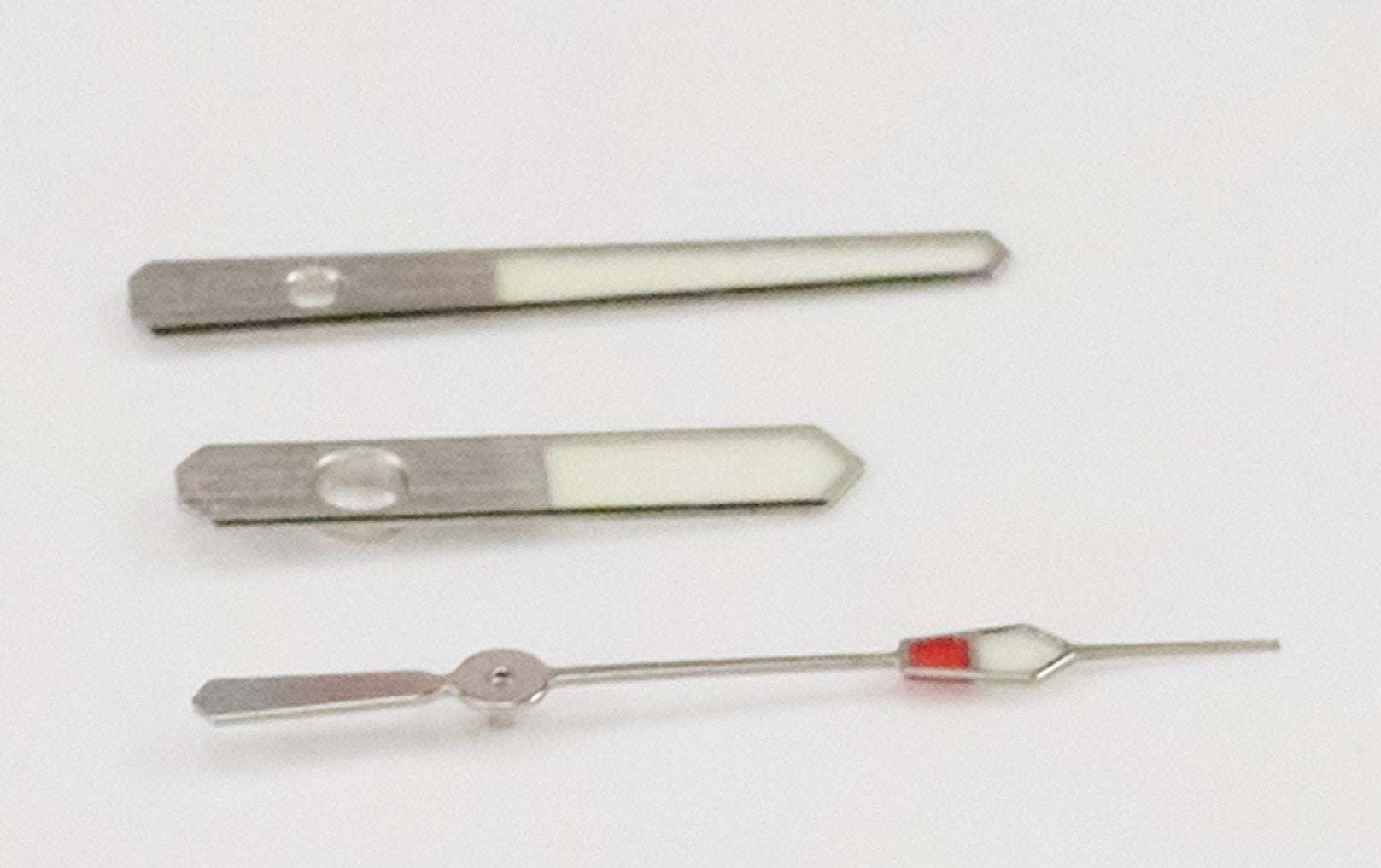 Silver Watch Hands For NH35 NH36 Green Luminous Lumed Replacement Parts New