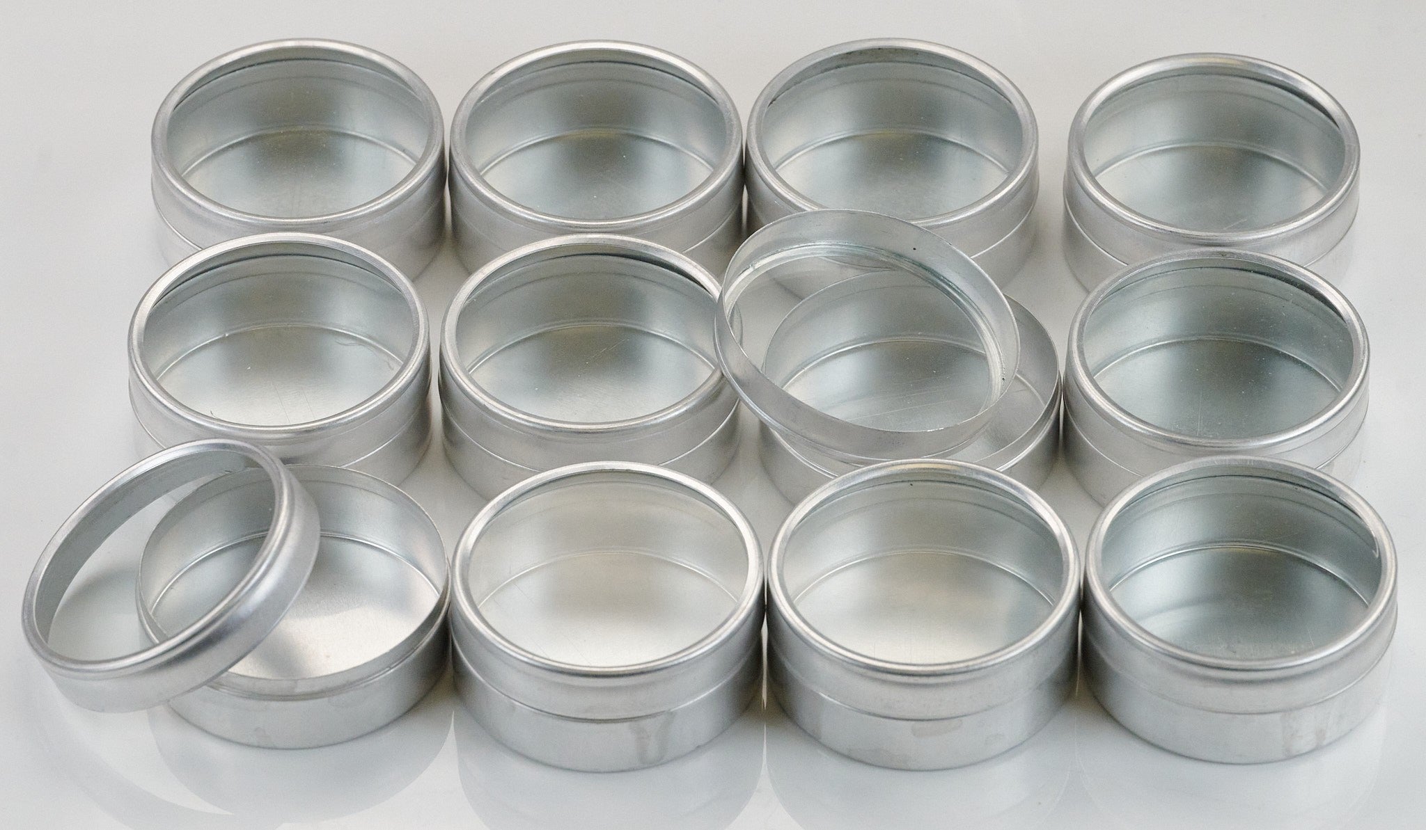 Aluminium Metal Containers Watch Parts Jewellery Storage Stores Tubs Boxes Bins