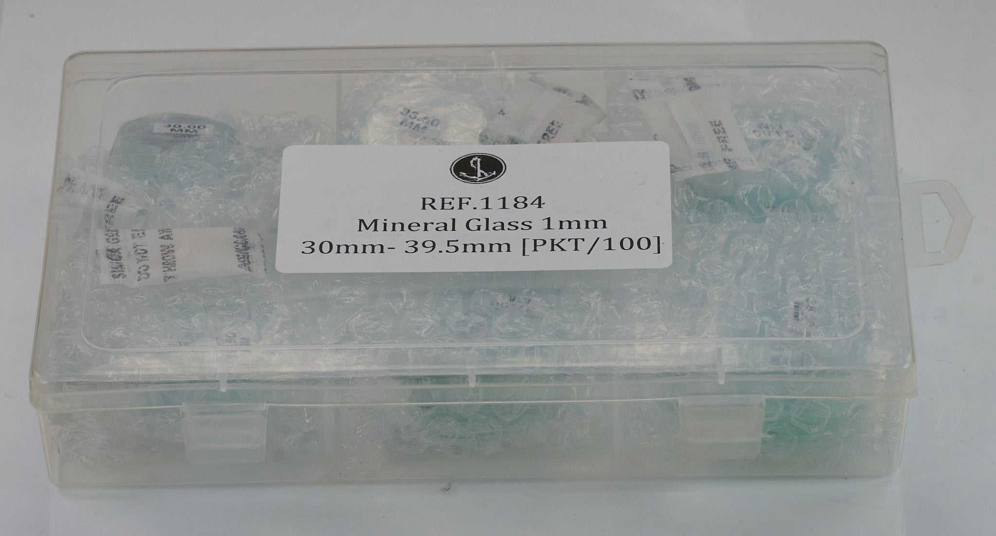 100x Mineral Watch Glasses Crystals 30mm - 39mm Flat Glass Replacement Repairs