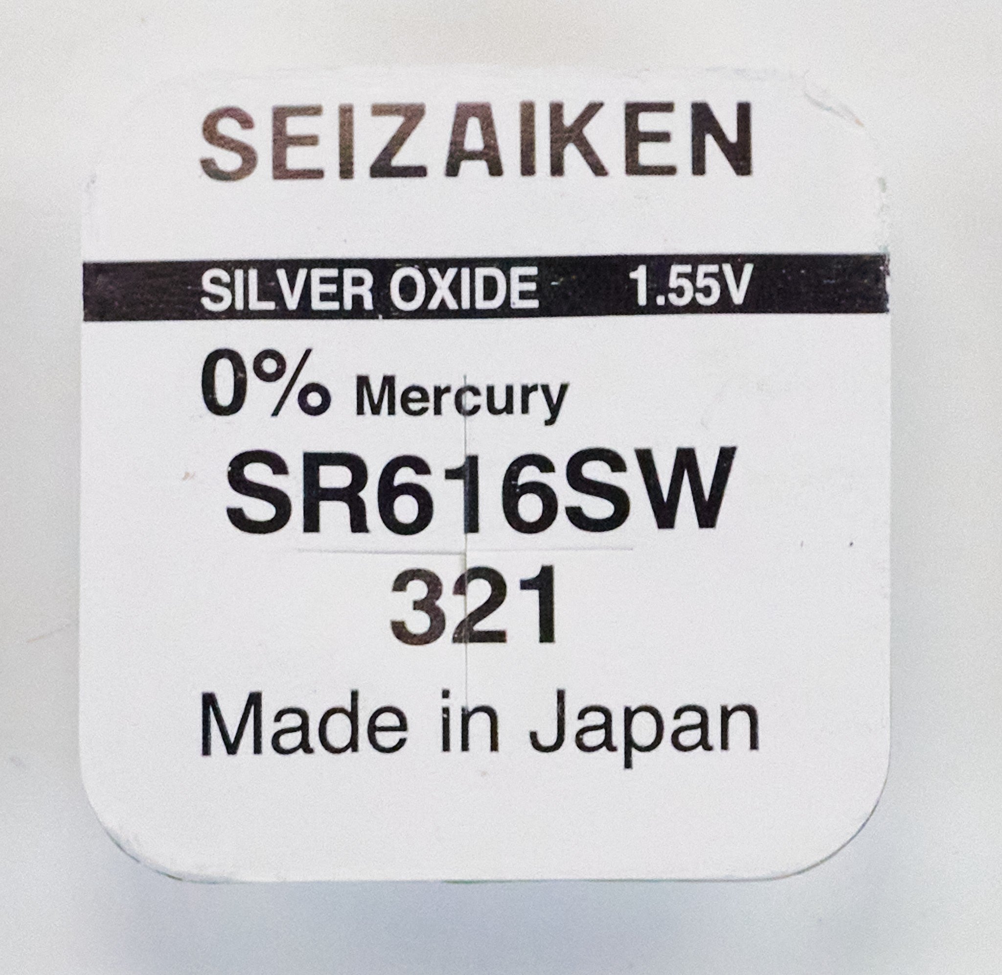 Genuine SEIKO SEIZAIKEN Silver Oxide Replacement Watch Battery 1.55v ALL TYPES