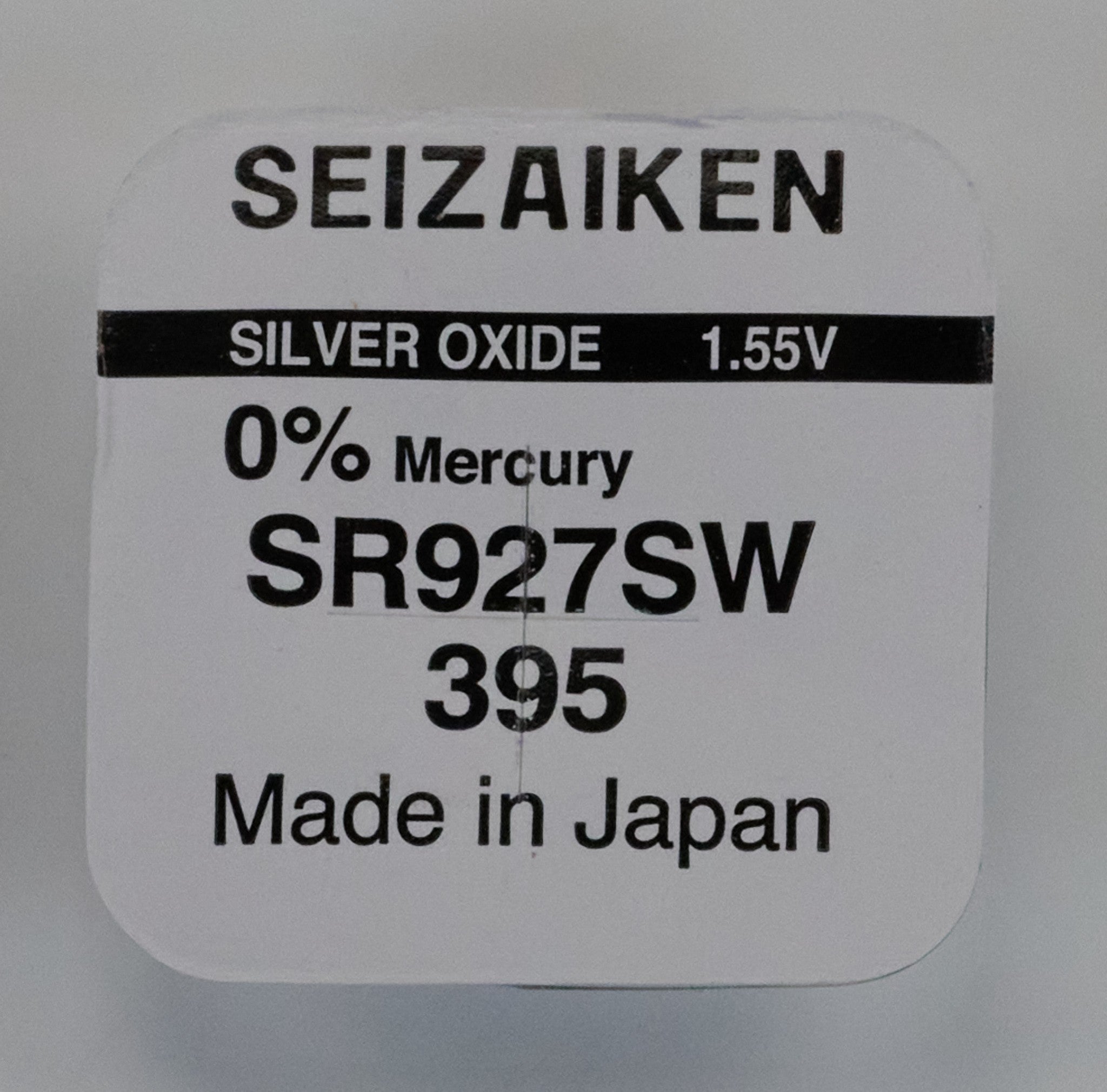 Genuine SEIKO SEIZAIKEN Silver Oxide Replacement Watch Battery 1.55v ALL TYPES