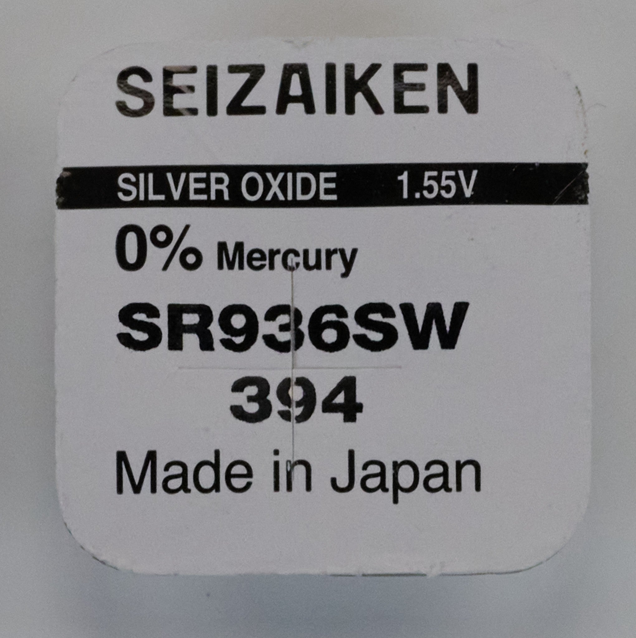 Genuine SEIKO SEIZAIKEN Silver Oxide Replacement Watch Battery 1.55v ALL TYPES