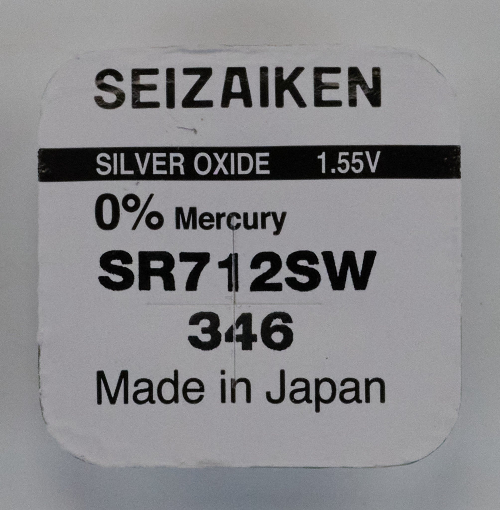 Genuine SEIKO SEIZAIKEN Silver Oxide Replacement Watch Battery 1.55v ALL TYPES