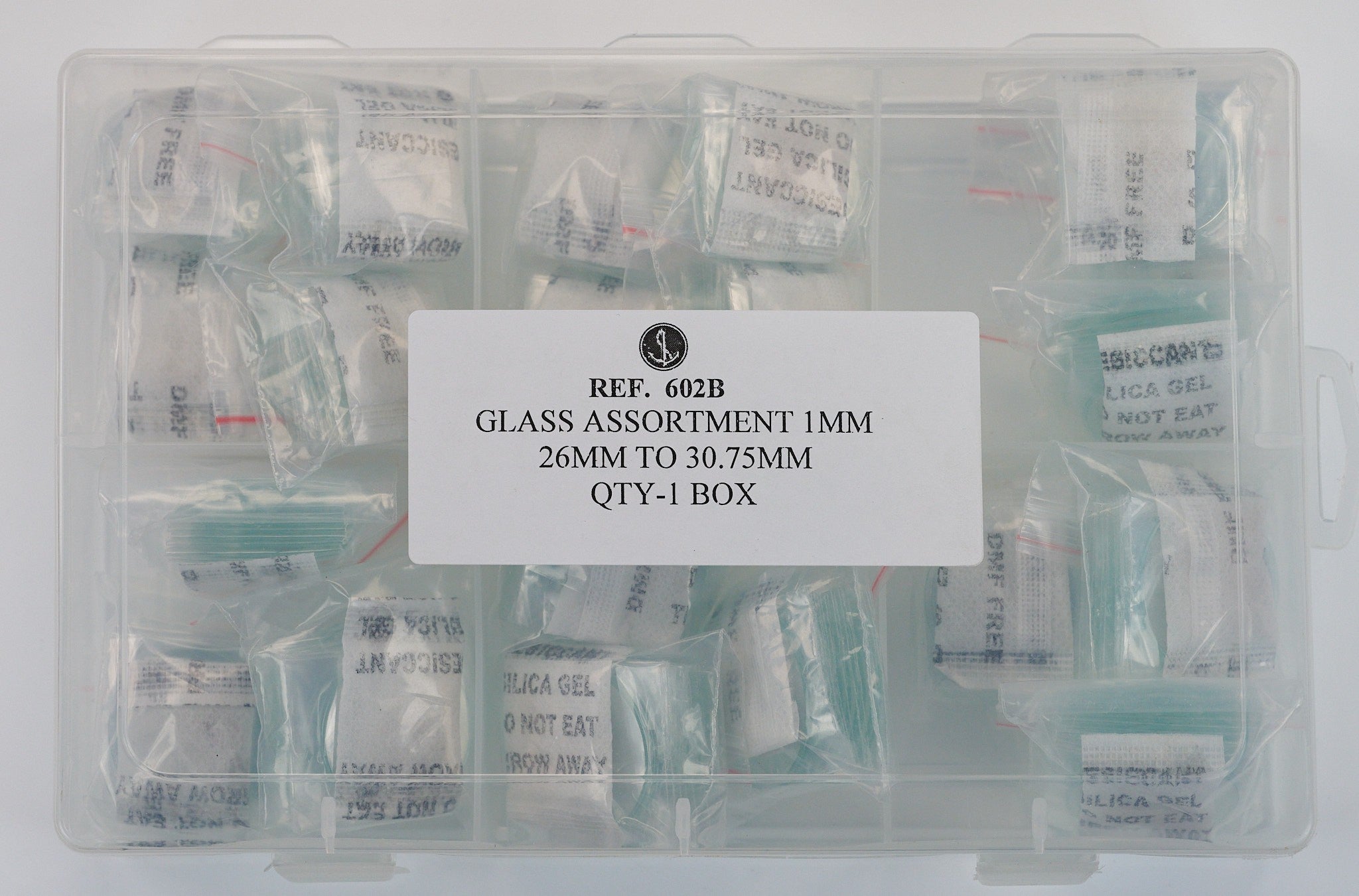 Quality 240x Mens Watch Crystal Mineral Glass 26mm - 30mm FLAT 1mm Replacement