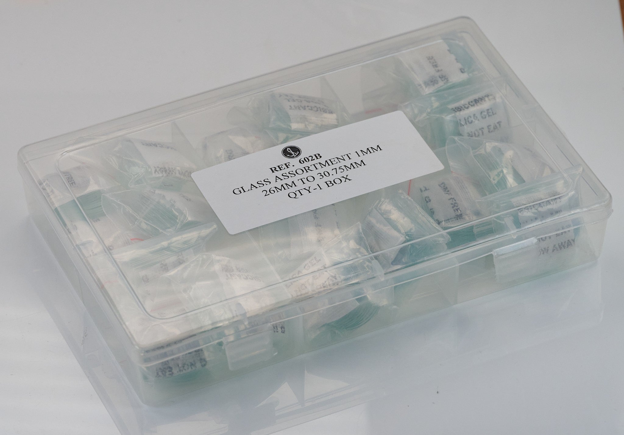 Quality 240x Mens Watch Crystal Mineral Glass 26mm - 30mm FLAT 1mm Replacement