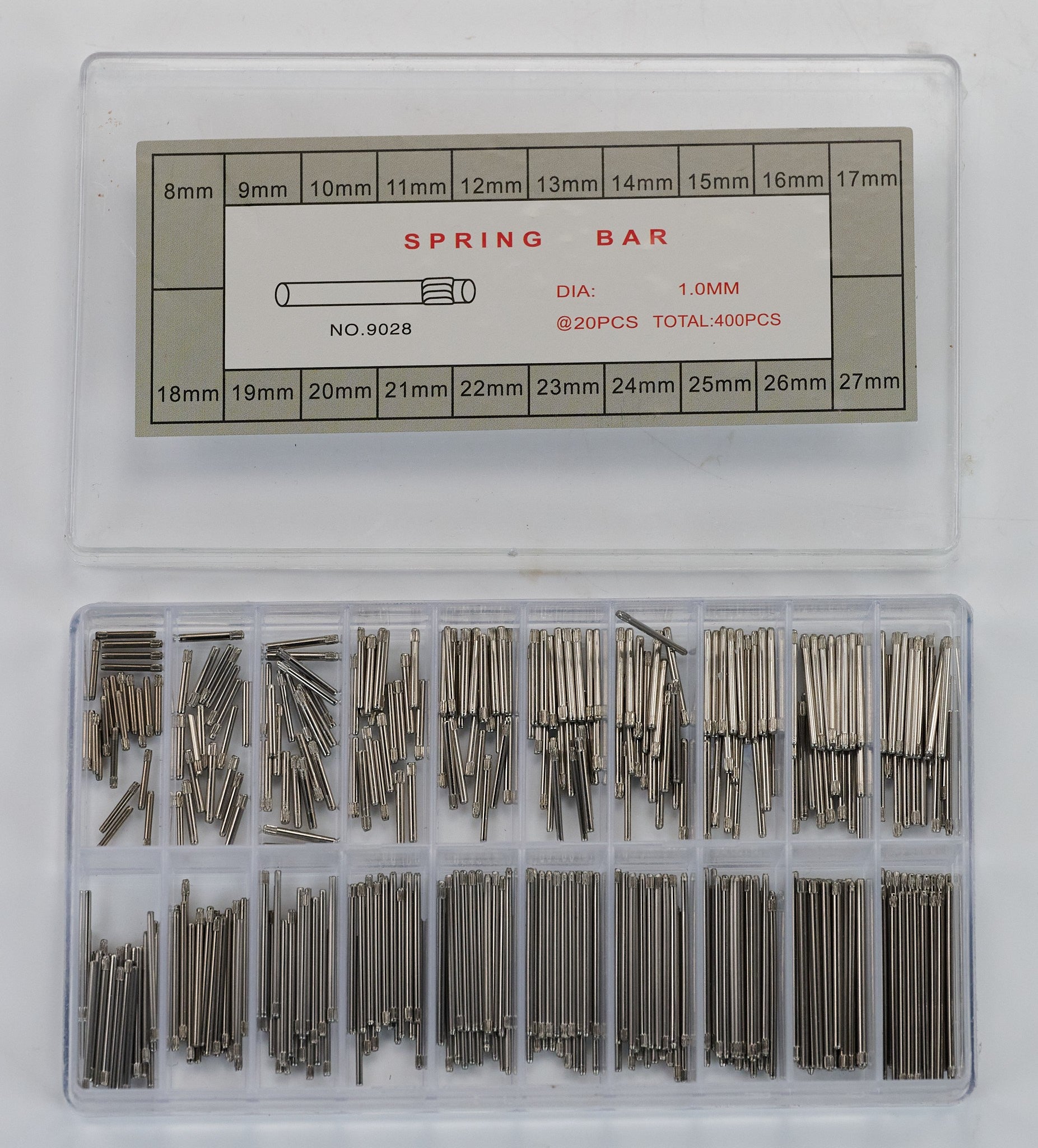 400pcs Knurled Link Pins For Rolex Bracelets Straps Bands Links Adjust 1mm Diame