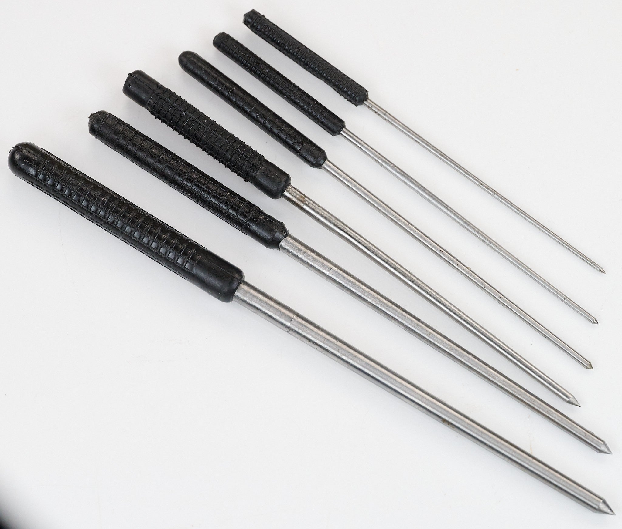 6x Broaches Clockmakers Jewelllers Watchmakers Broaching Tools File 2.4mm - 6mm