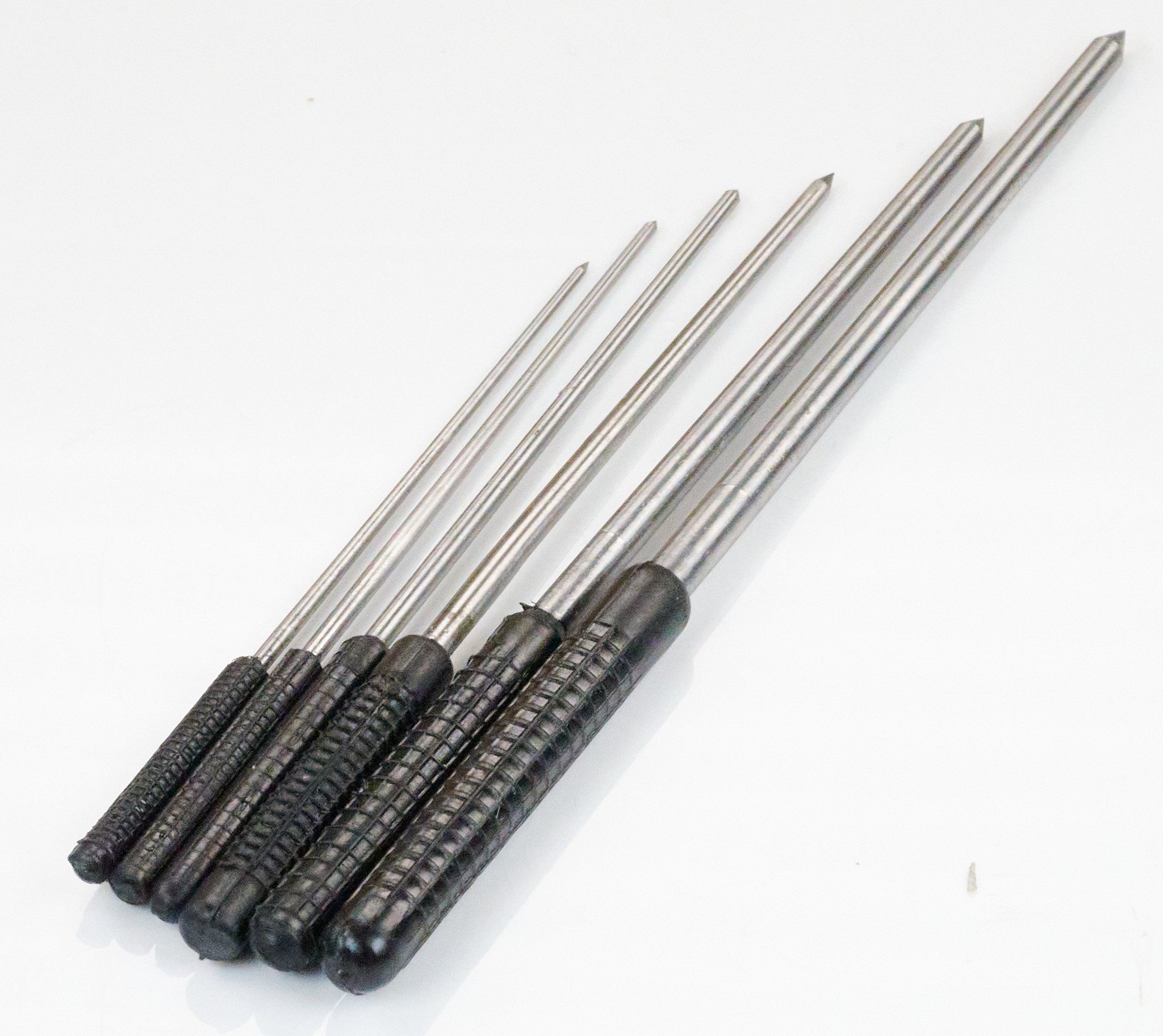 6x Smoothing Broaches Jewelllers Watchmakers Broaching Tools File 2.4mm - 6mm