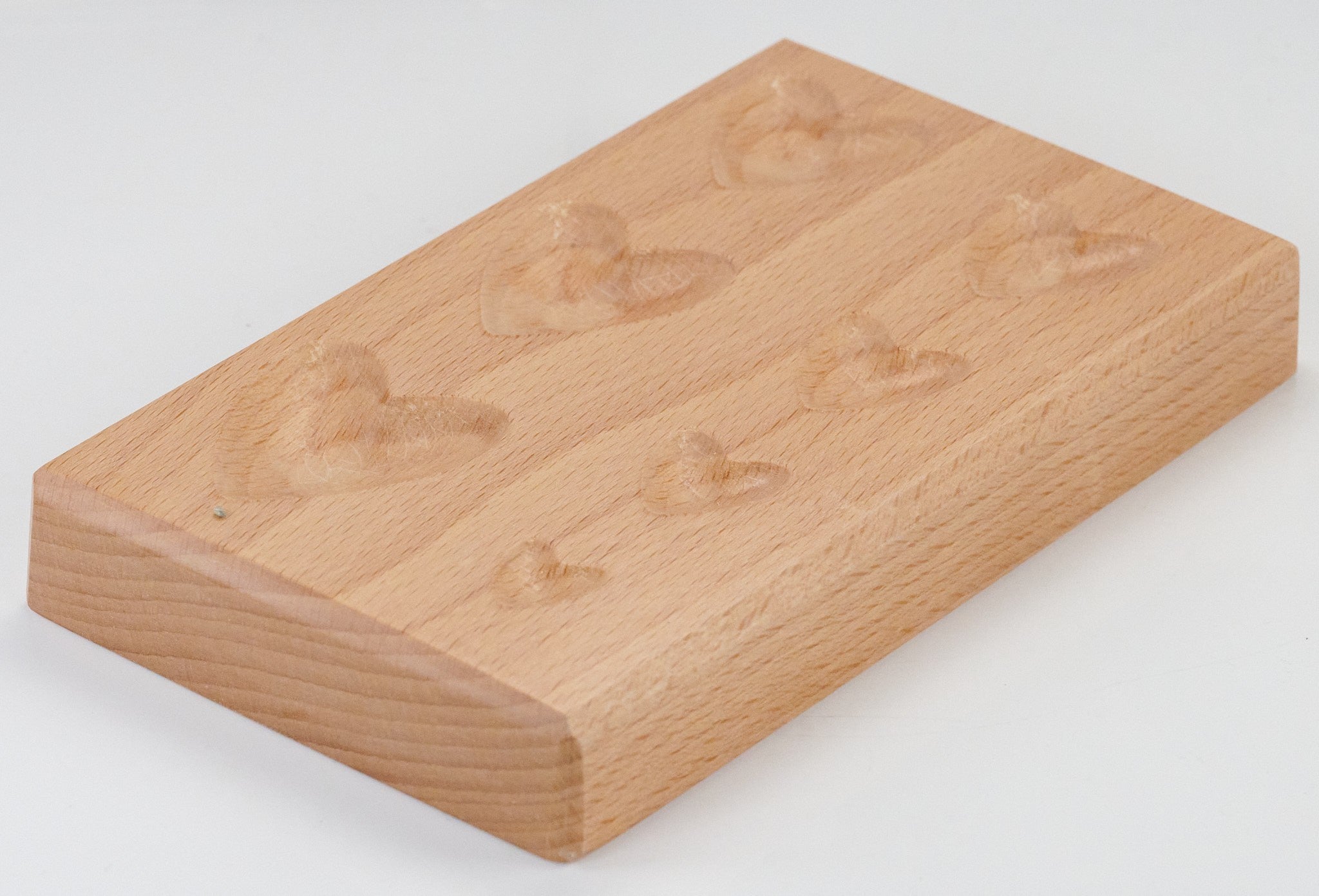 Dapping Block Wood Wooden 7 HEART SHAPES Doming Forming Tool Shaping Jewellers