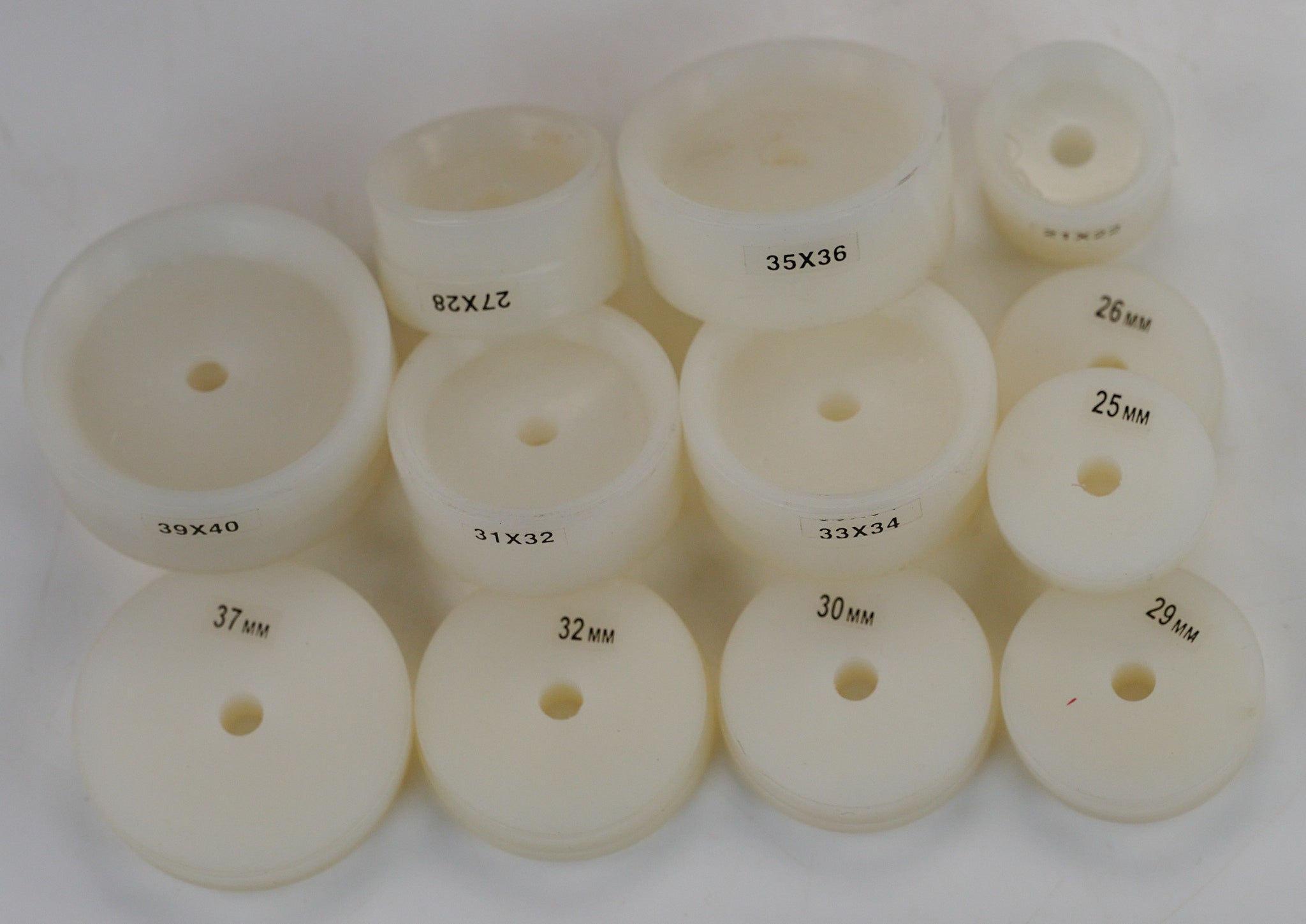 QUALITY 12 Dies Watch Glass Crystal Fitting Press Tool Case Back Closer Repairs