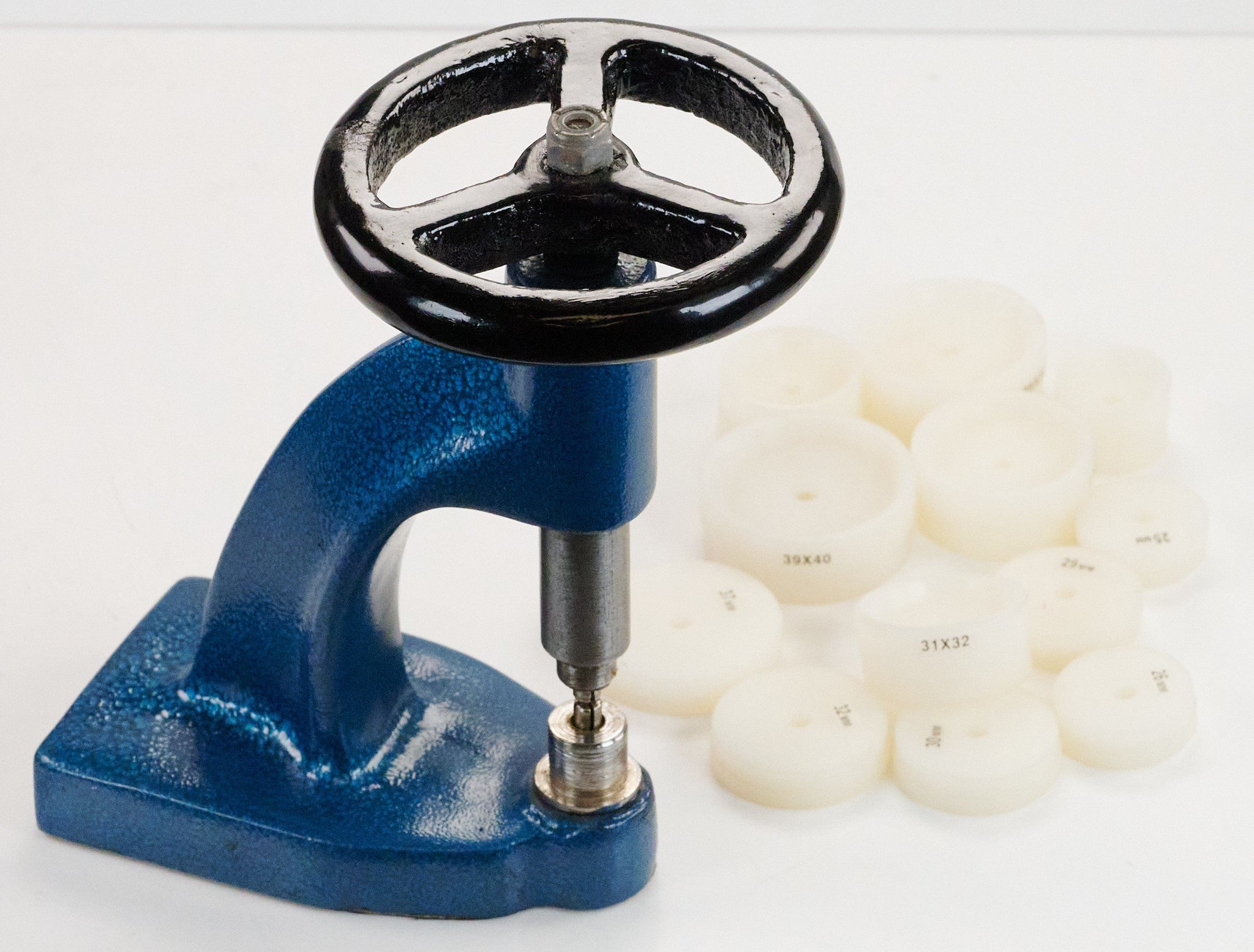 QUALITY 12 Dies Watch Glass Crystal Fitting Press Tool Case Back Closer Repairs