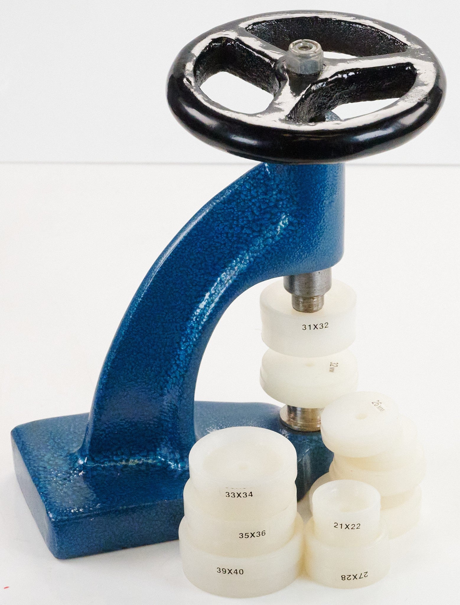 QUALITY 12 Dies Watch Glass Crystal Fitting Press Tool Case Back Closer Repairs